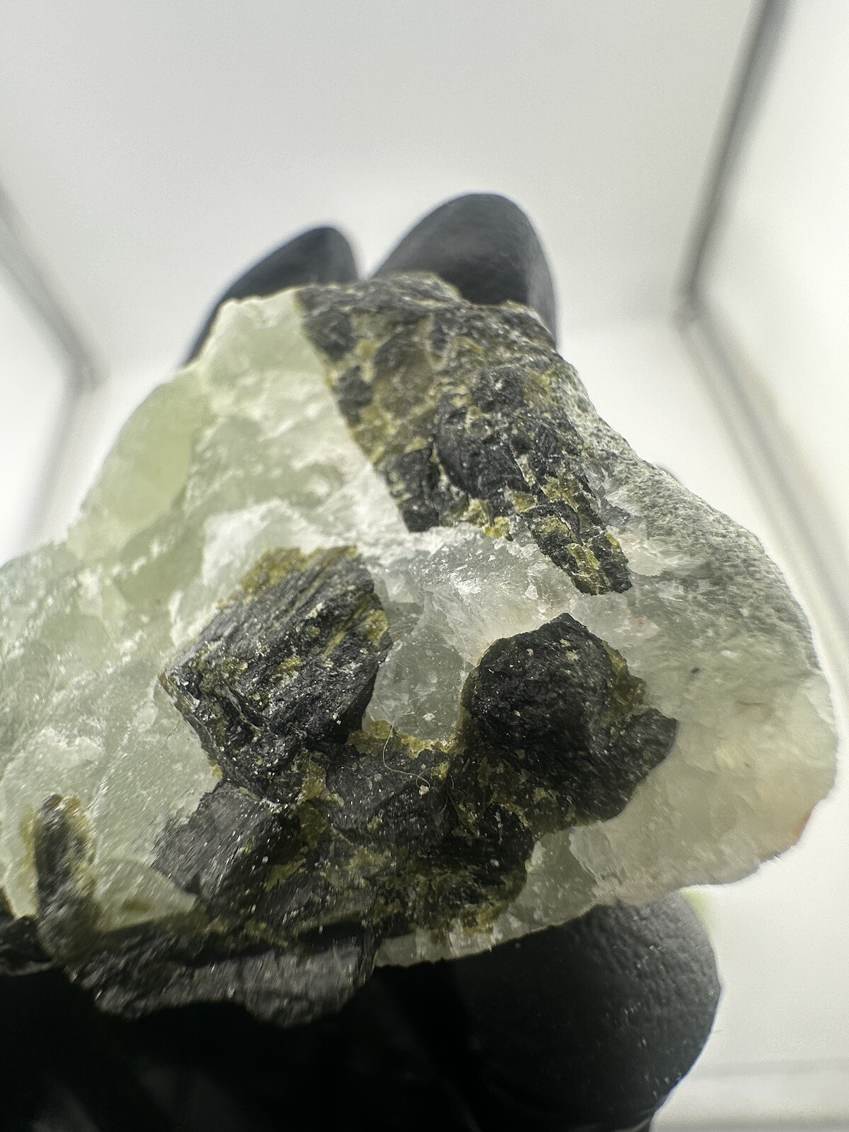 1 8 lb Prehnite with Epidote Inclusions from Mali Jewelry Making Gemstones