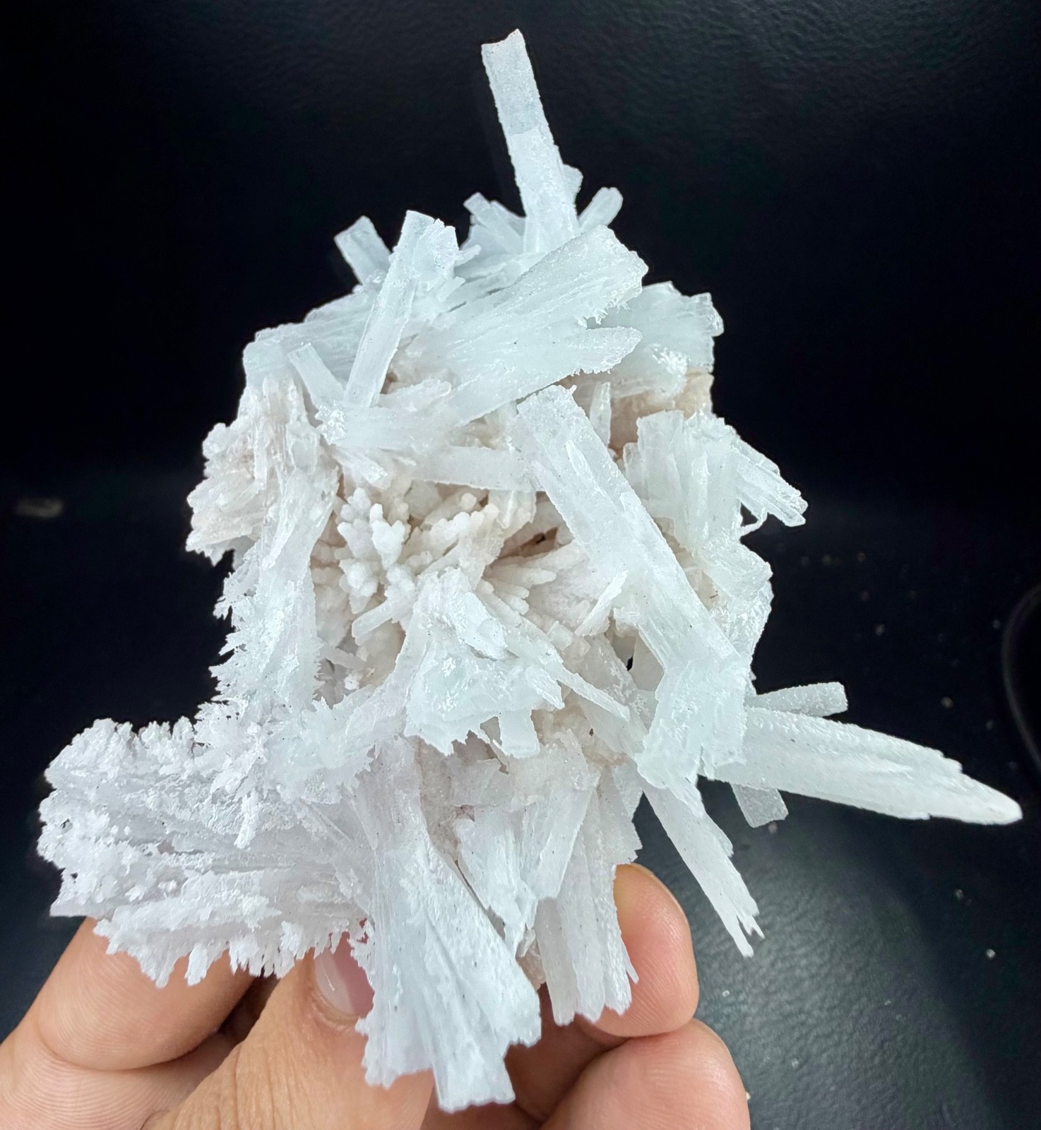 Natural SCOLICITE Calcite Aragonite crystal specimen From Pakistan @mineral