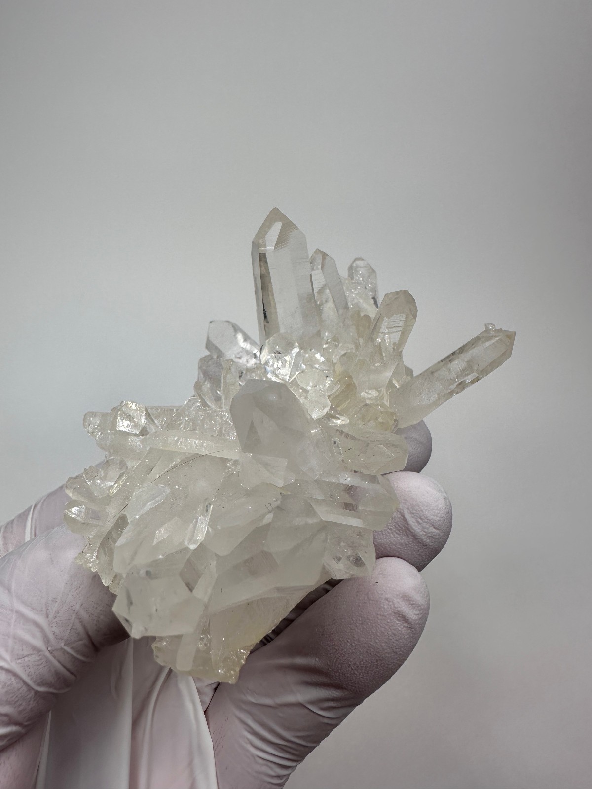 Top Quality Large Optical Clear Arkansas Quartz Crystal Cluster