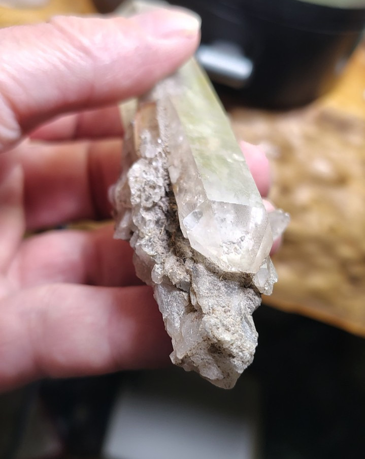 LEMURIAN DOUBLE TERMINATED SCEPTER SMOKEY QUARTZ MINAS GERAIS BRAZIL