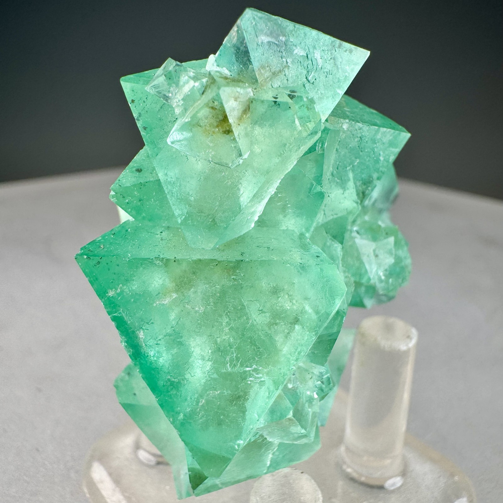 Fine Fluorite Crystals: Riemvasmaak, Northern Cape Province, South Africa