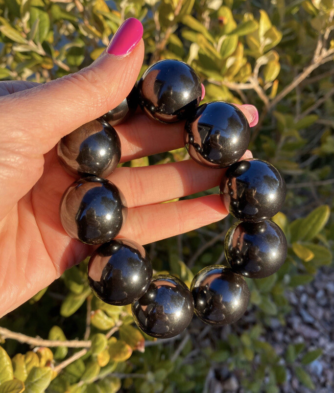 Pair of Magnetic Hematite Spheres (QTY 2)