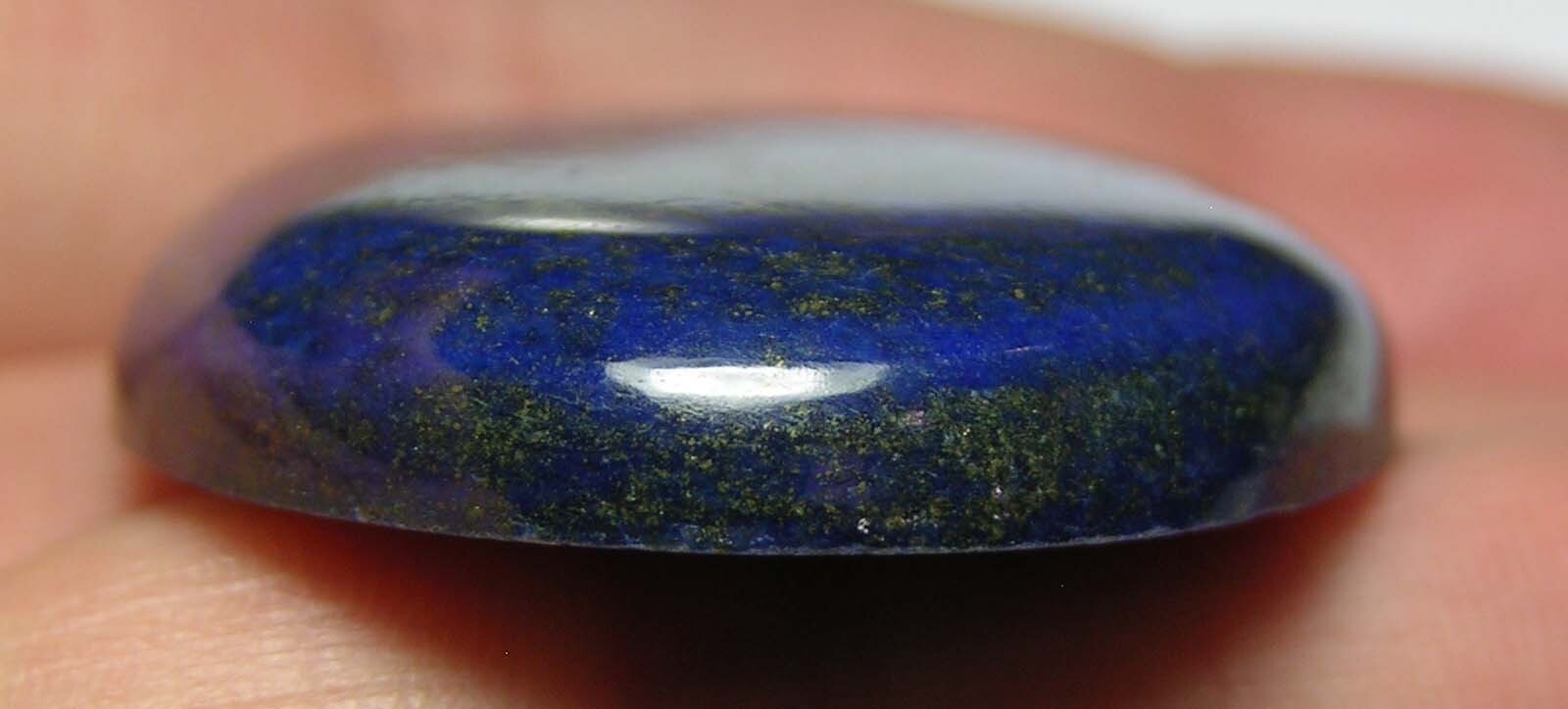 80.05ct Afghanistan 100% Natural Lapis Lazuli Cabochon Gemstone 16.00g 39mm