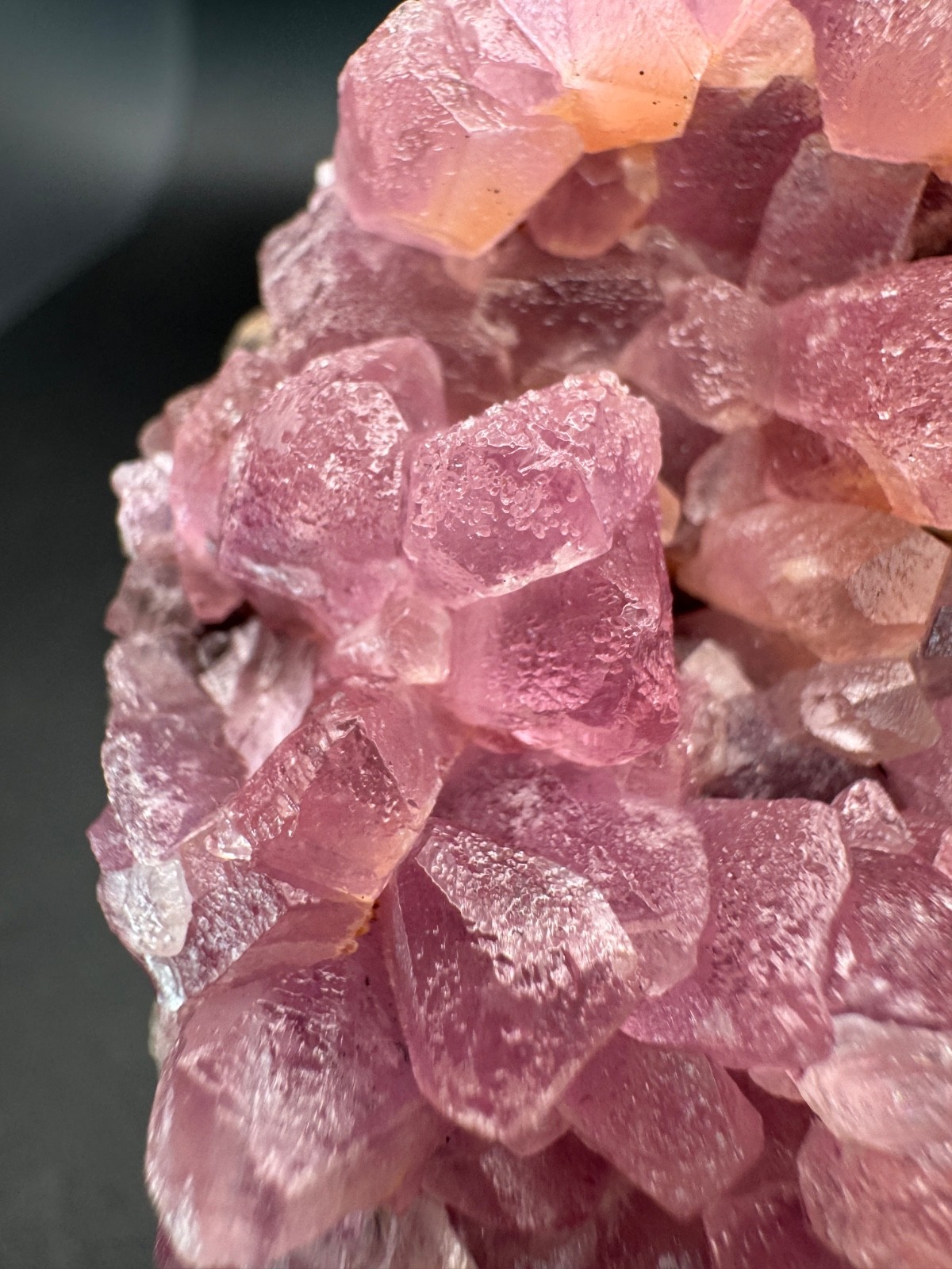 6869 HIGH QUALITY, Huge, Gemmy Cobaltoan Calcite Crystals Morocco 195g
