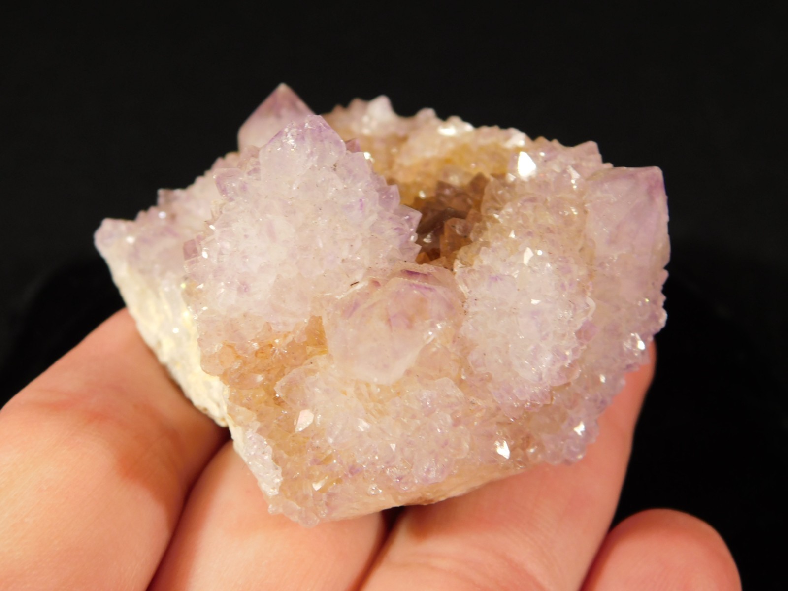 SPIRIT Quartz or CACTUS Quartz Amethyst Crystal Cluster Africa 85.5gr