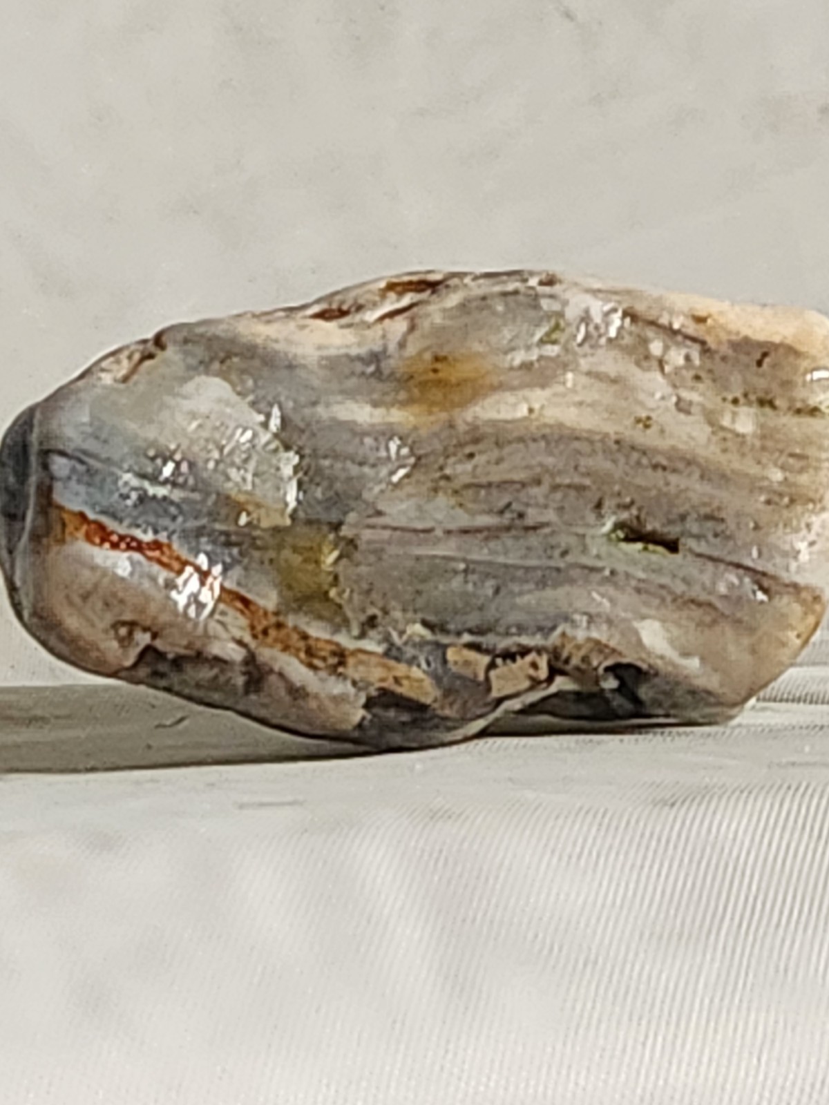 Lake Superior Agate Wisconsin 5.6 oz • Not Polished