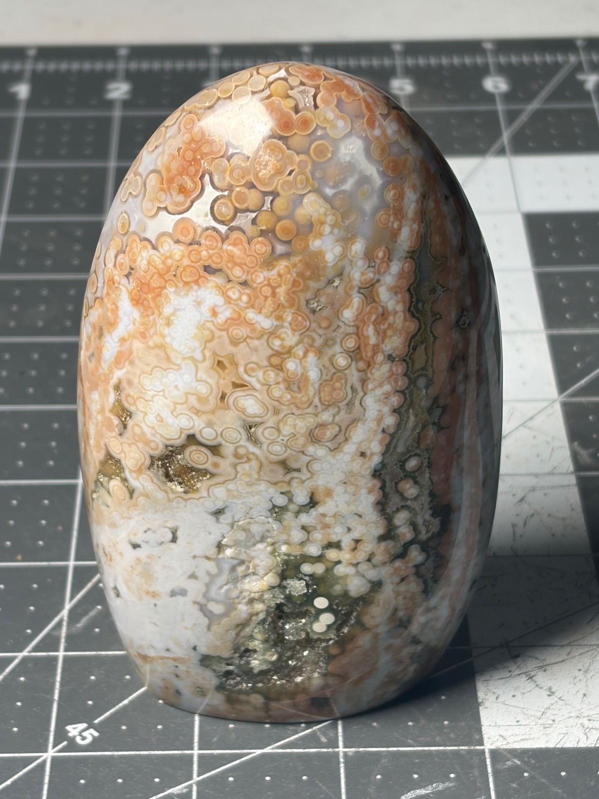 Beautiful Ocean Jasper Free Form Orbs Colorful