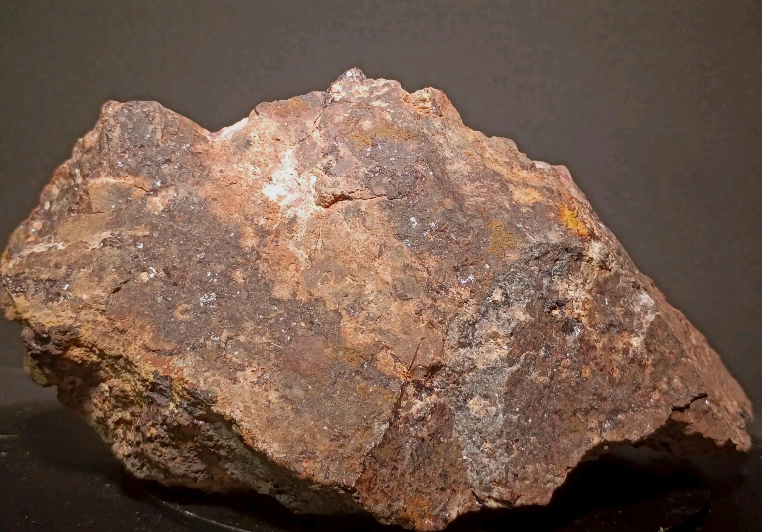 Massive 3.5lb Micaceous Specular Hematite Specimen Pilot Knob Missouri Rhyolite