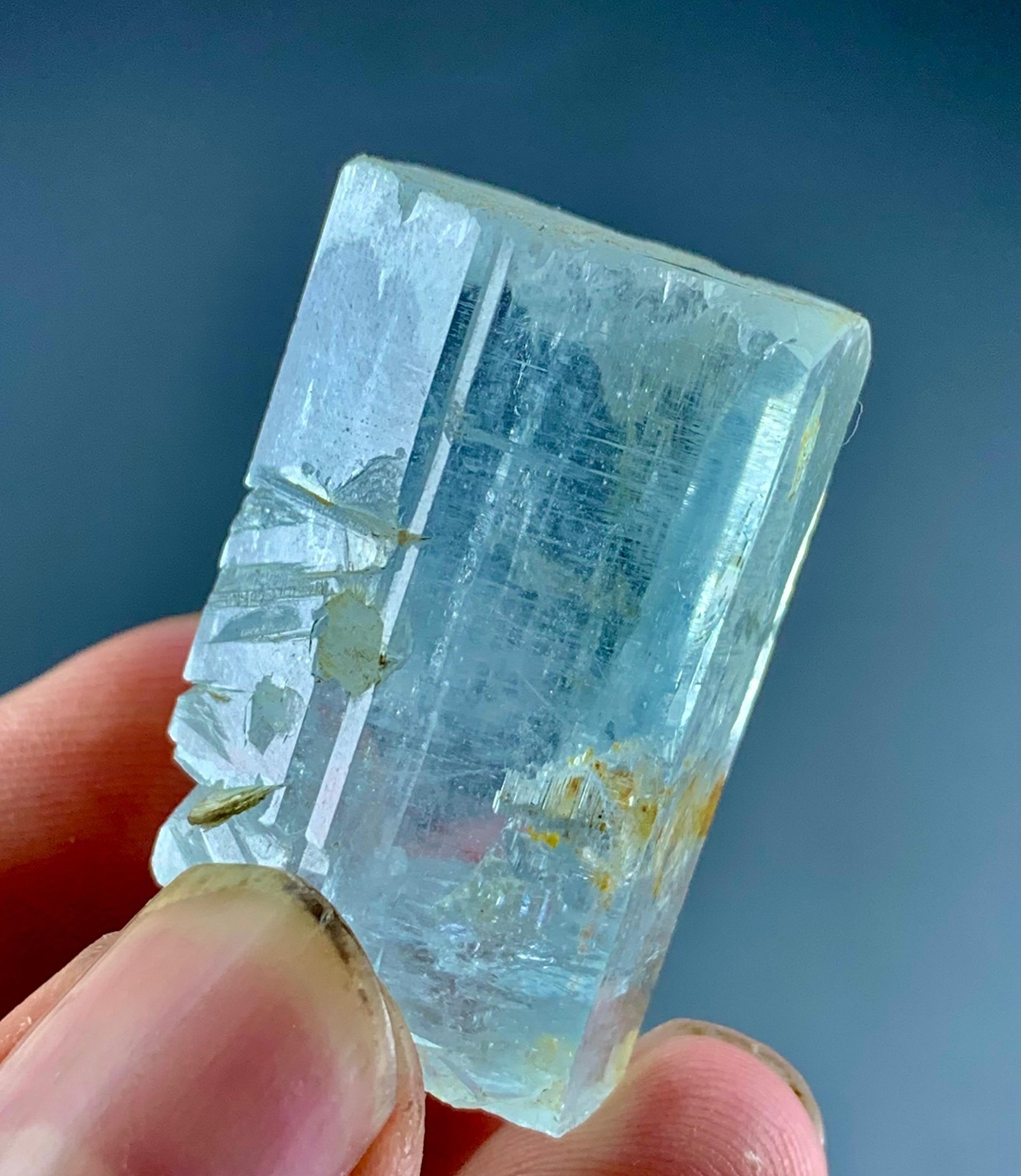 Aquamarine Crystal From Skardu Pakistan 109 Carat