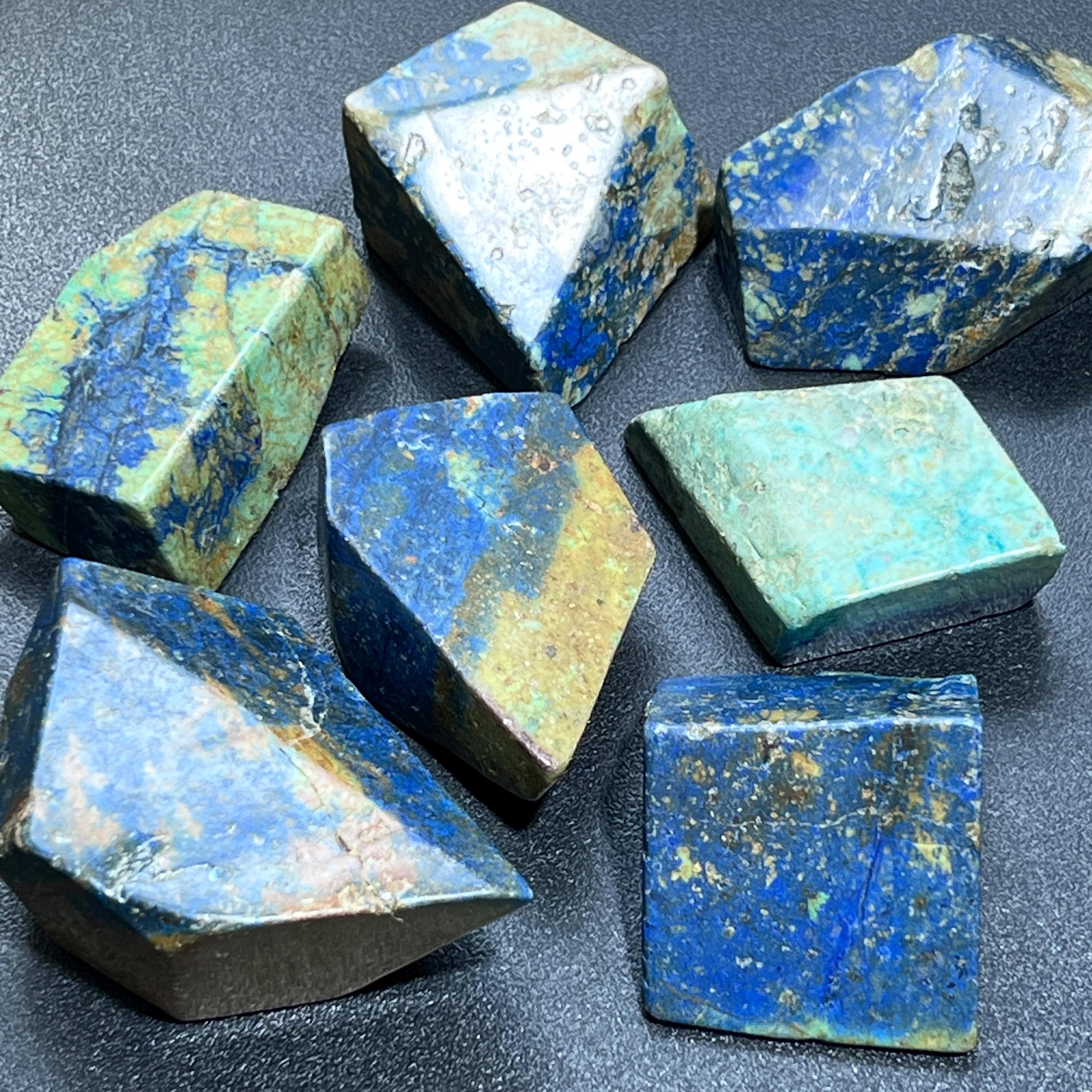 Azurite And Malachite Free-form Shapes Carving Wholesale Gemstone Decor Supply
