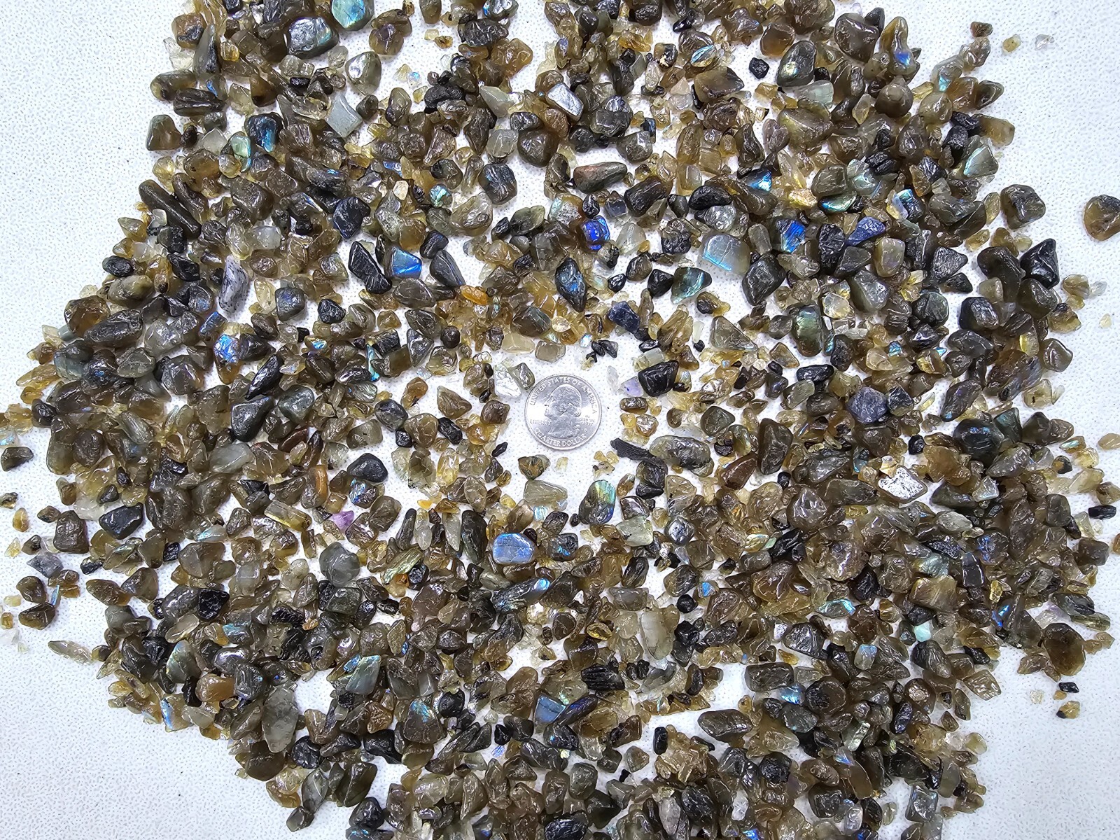 100% NATURAL GEMSTONE CHIPS UNDRILLED BULK CRYSTAL BEADS FOR RESIN ART & CRAFTS