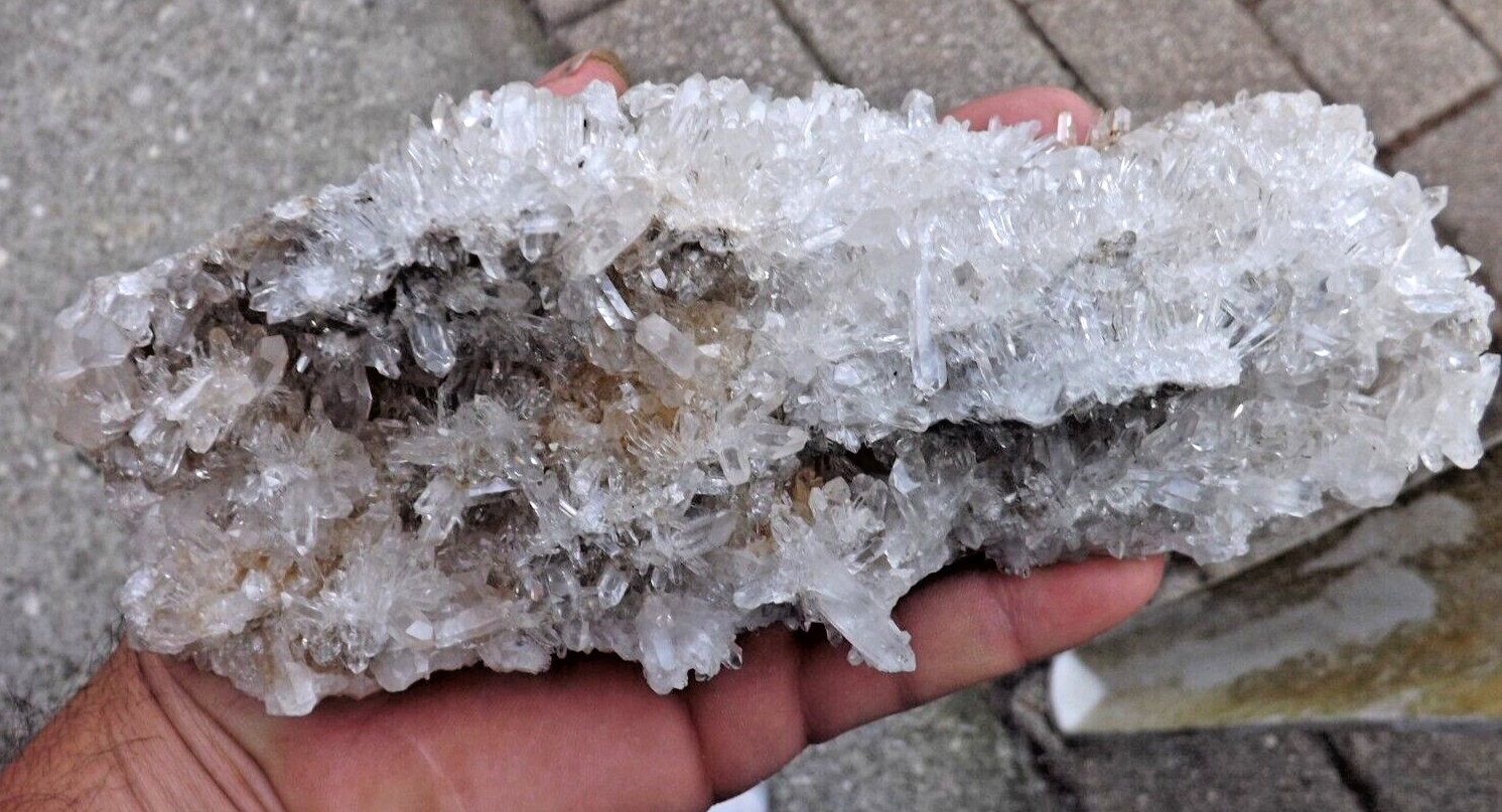 Ellenville needle quartz crystal matrix 640g 8″x3-1/2″x2-1/2″ Museum piece