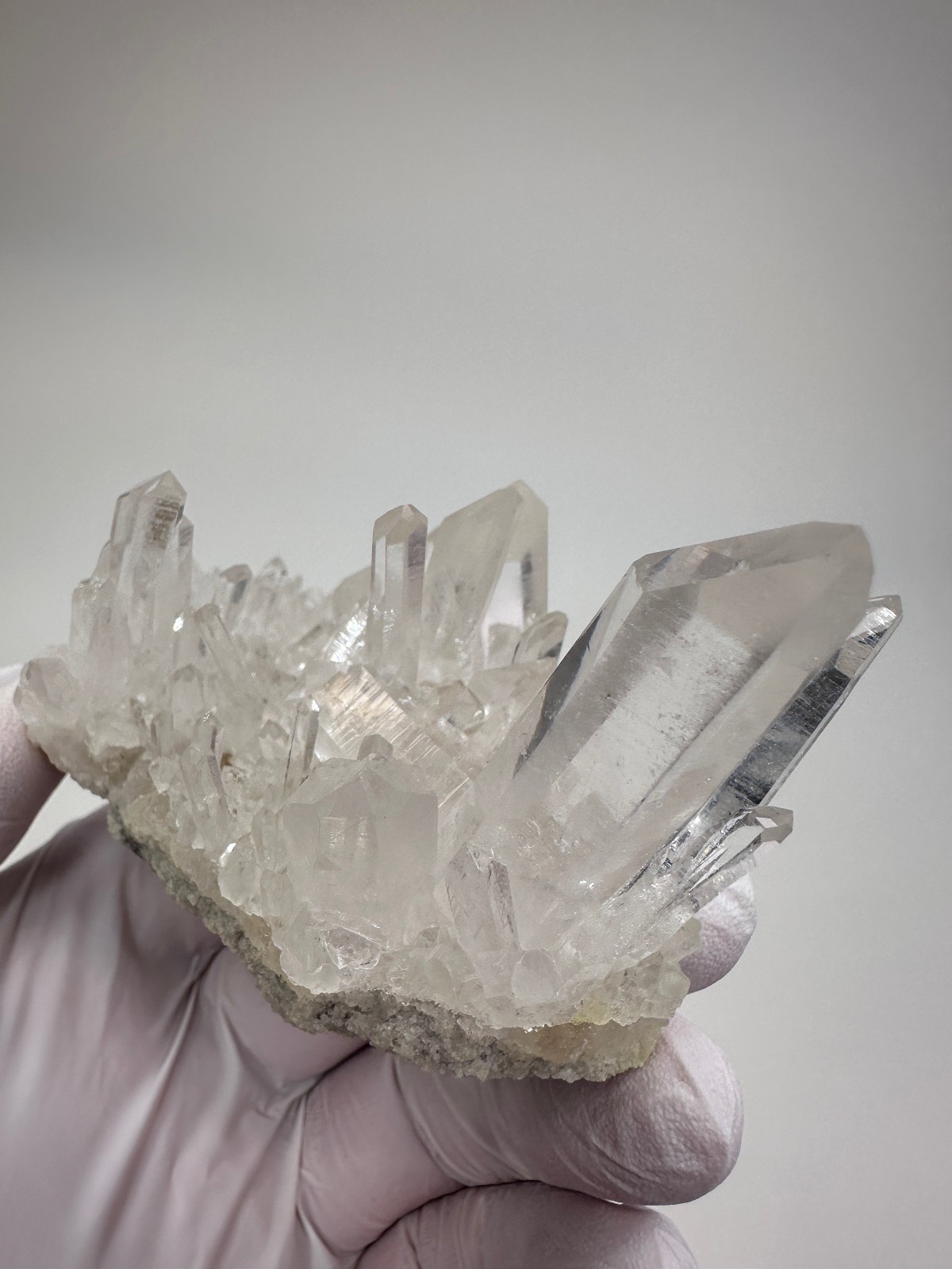 Top Quality Large Optical Clear Arkansas Quartz Crystal Cluster