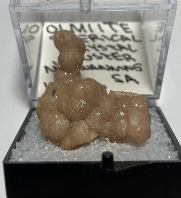 Rare Olmiite spherical ball cluster Thumbnail from South Africa