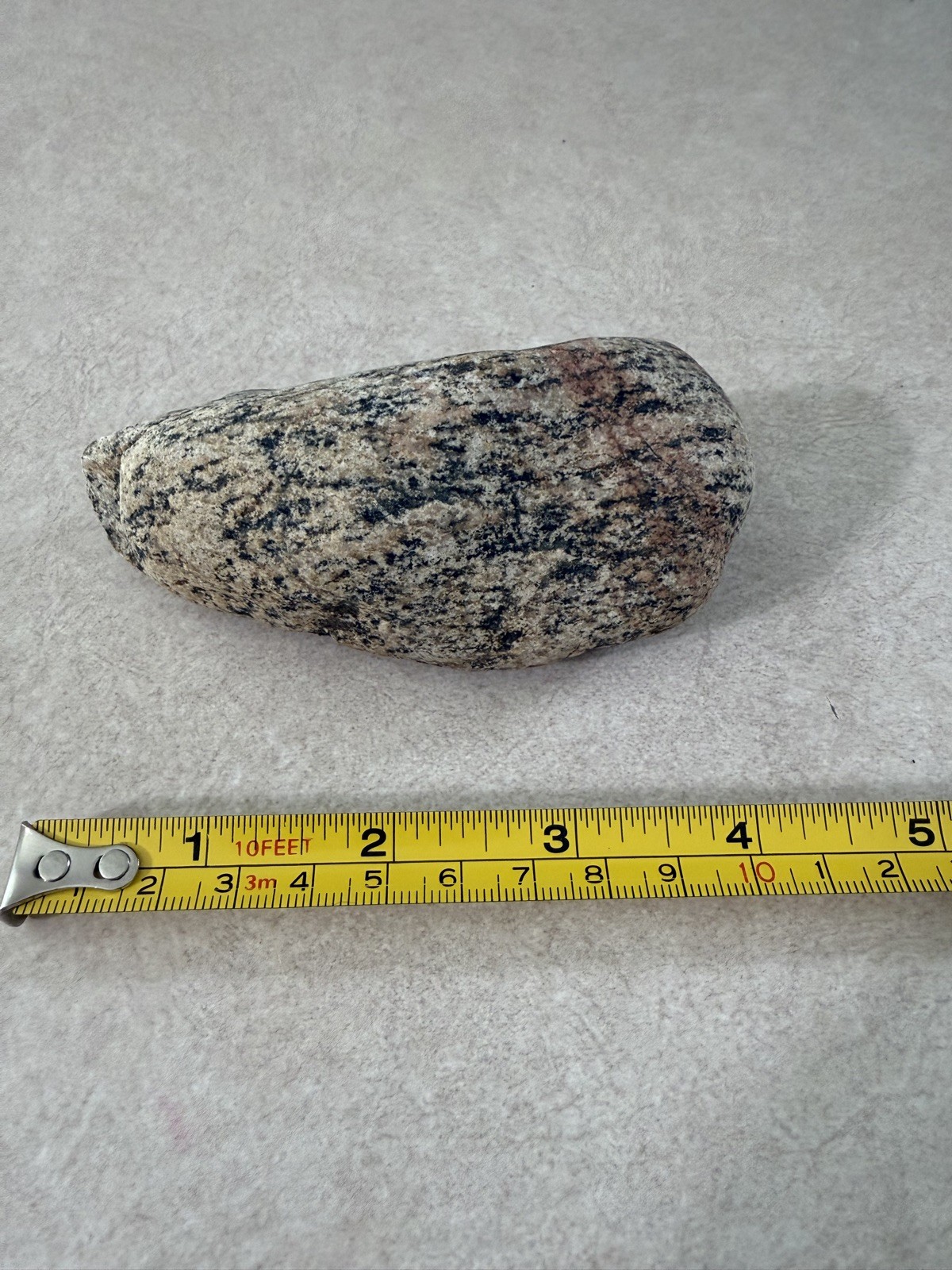 Magnetic Granitic Gneiss Specimen – Pink Feldspar, Quartz & Magnetite