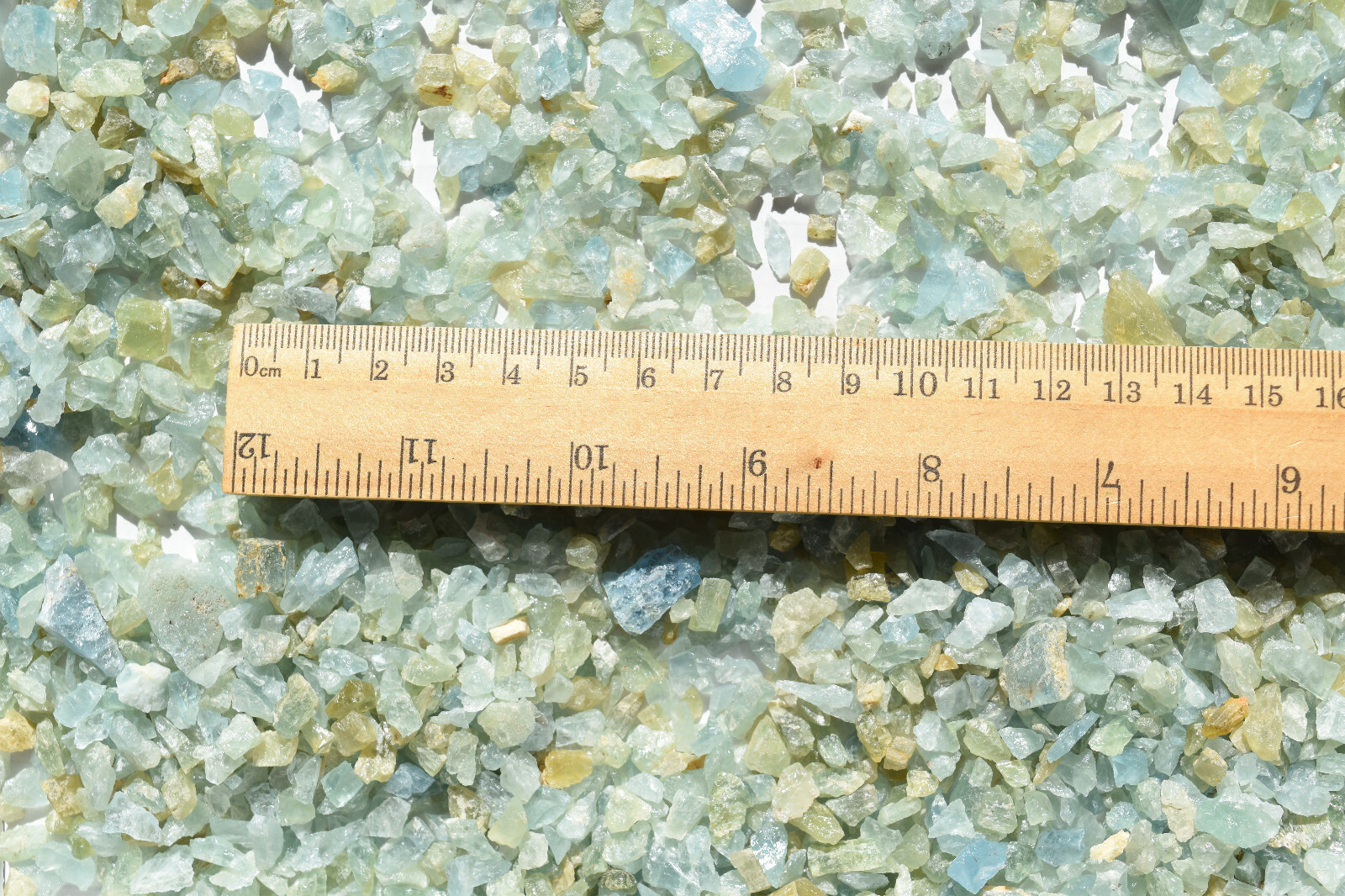 WHOLESALE Aquamarine / Beryl Chips Art Grids Orgonite Africa 700 grams # 5641