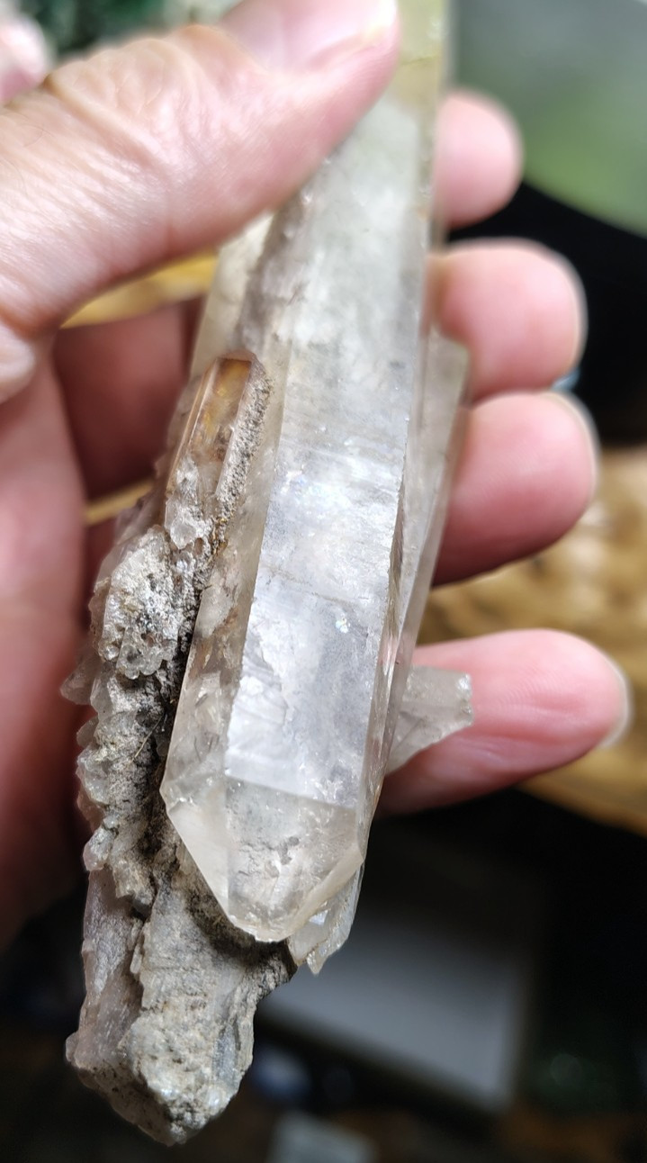 LEMURIAN DOUBLE TERMINATED SCEPTER SMOKEY QUARTZ MINAS GERAIS BRAZIL