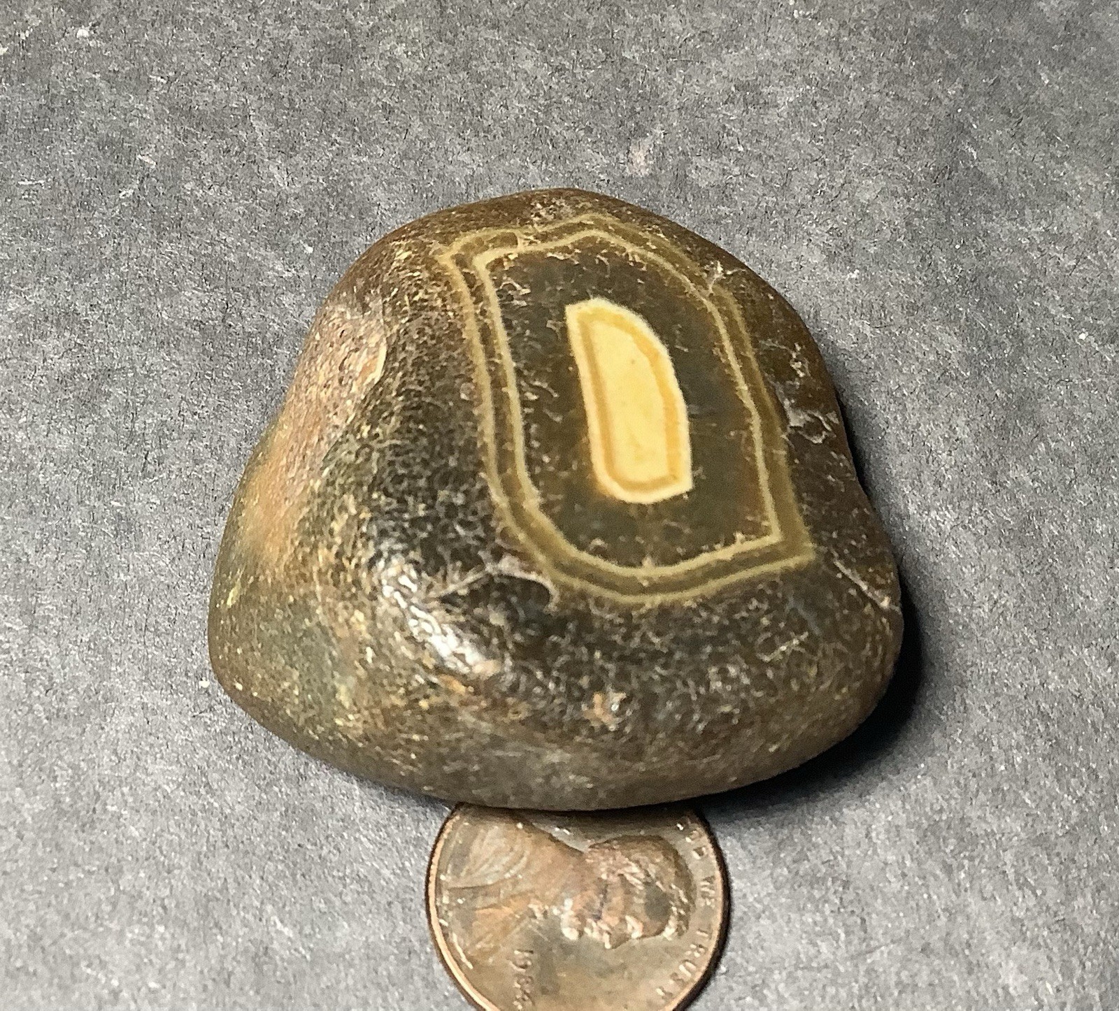 Black River Agate Specimen, All Natural, 35x35x15mm, 2.0oz #606