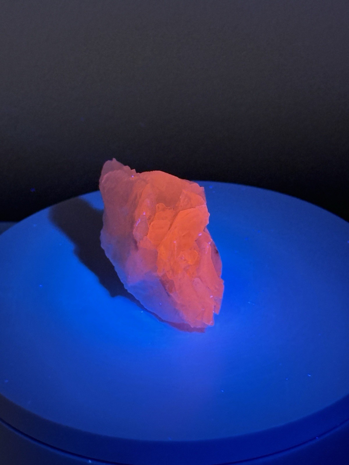 RADIANT Calcite Crystal Cluster Fluorescent Mineral Specimen – China