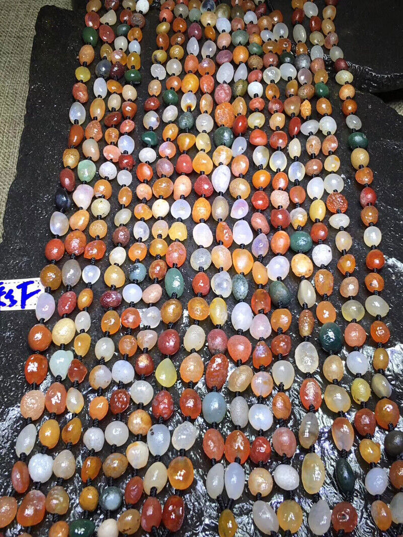 Natural Gobi Multi-Color Alashan Agate/stone Pendant Necklace,Suiseki-viewing