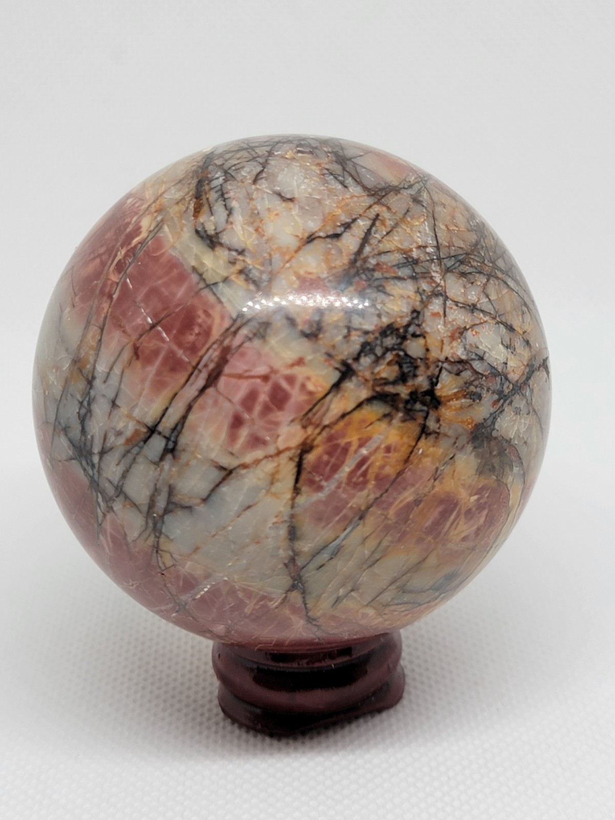 Cherry Creek Jasper Spere 8″ Circumference US Seller