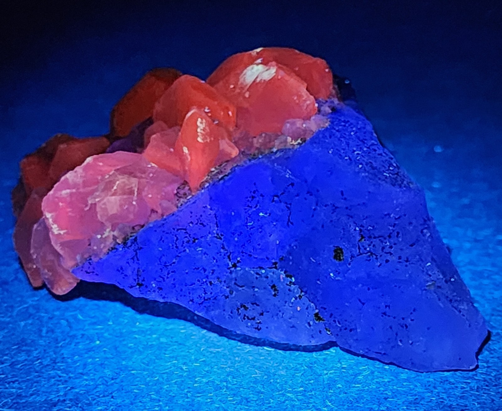 ✨️”Benz” Calcite On Fluorite With Chalcopyrite- Wenshan China✨️