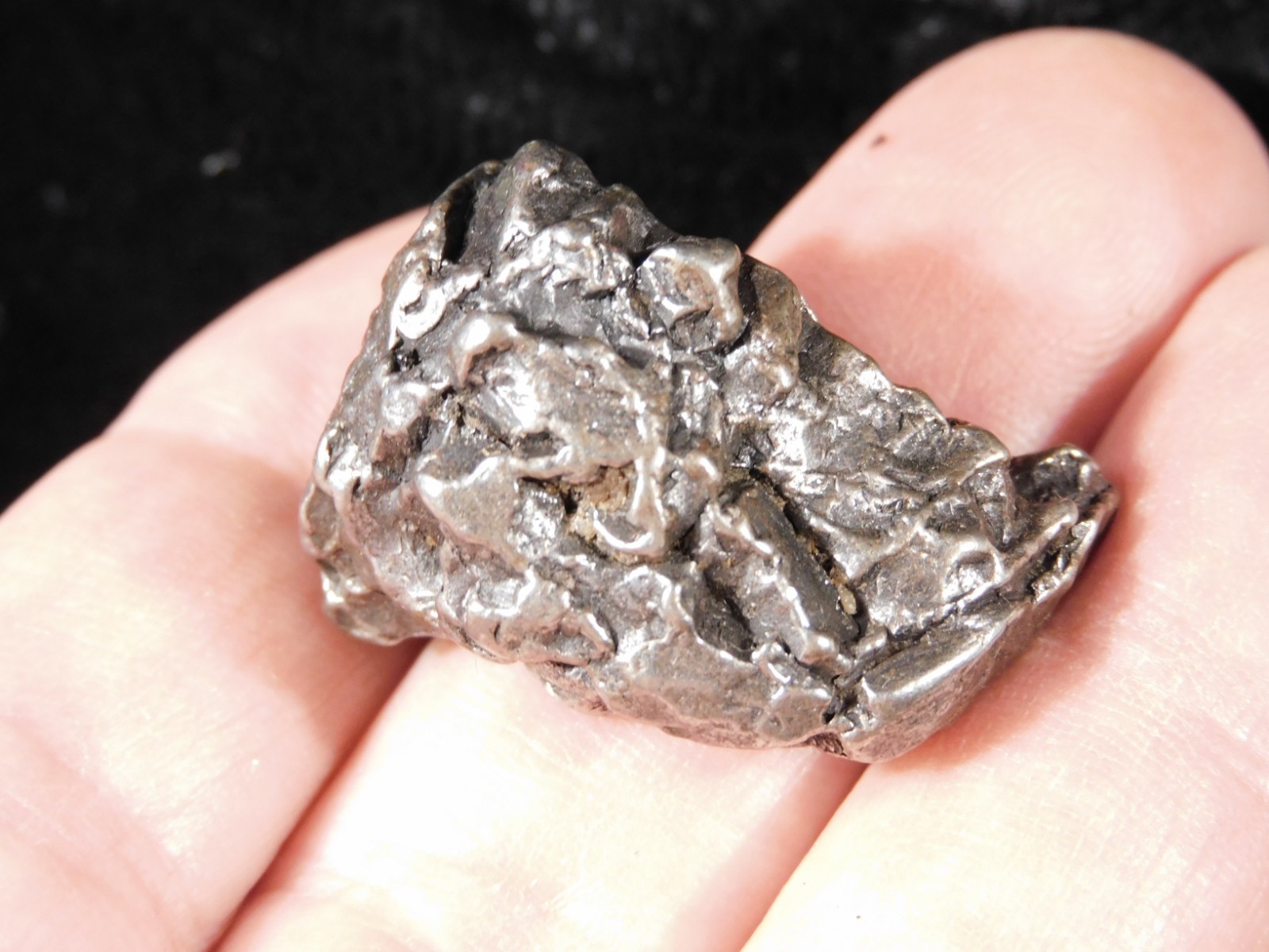 CAMPO del Cielo METEORITE 100% Natural From Argentina 30.2gr