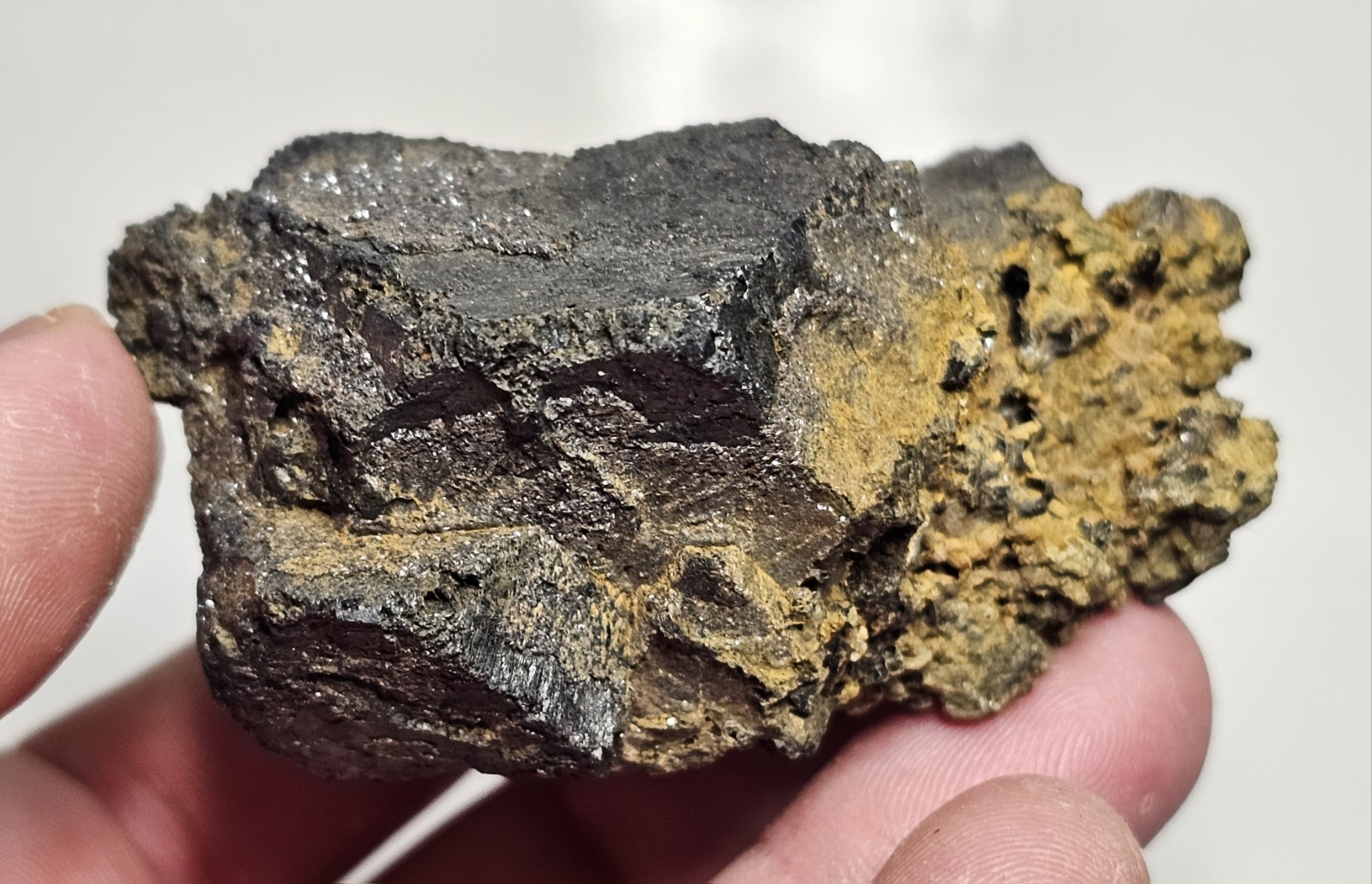 Unusual Large Magnetite Crystals – Faraday / Madawaska Mine- Bancroft, Ontario