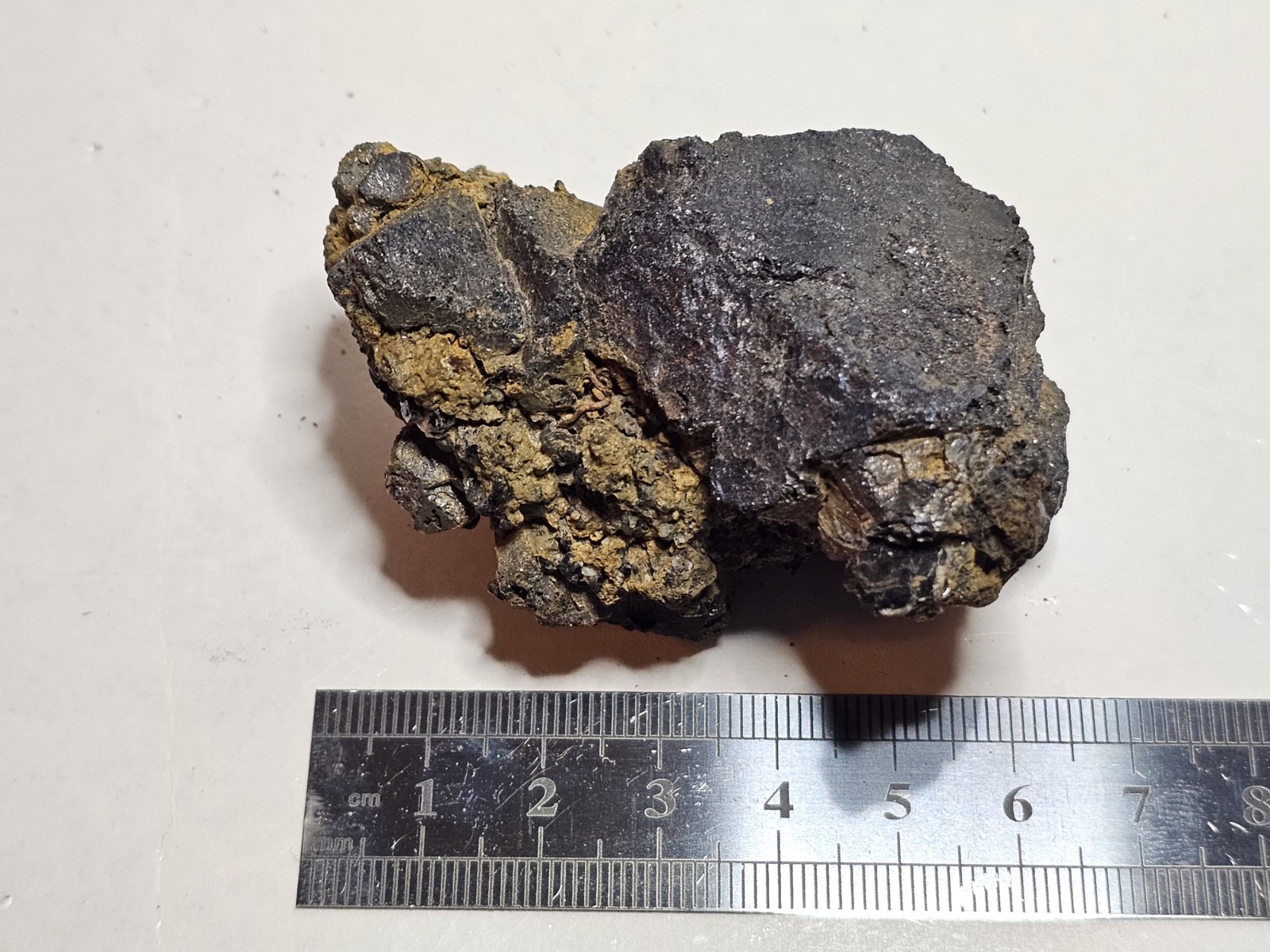 Unusual Large Magnetite Crystals – Faraday / Madawaska Mine- Bancroft, Ontario