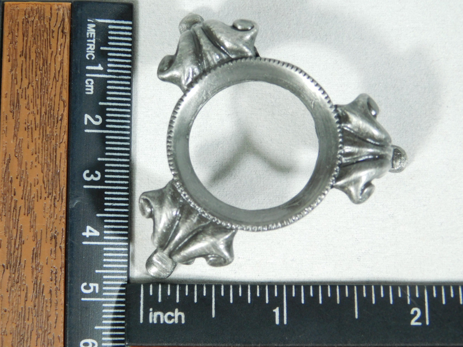Sphere Display Stand Small Size Princess Design Pewter Color