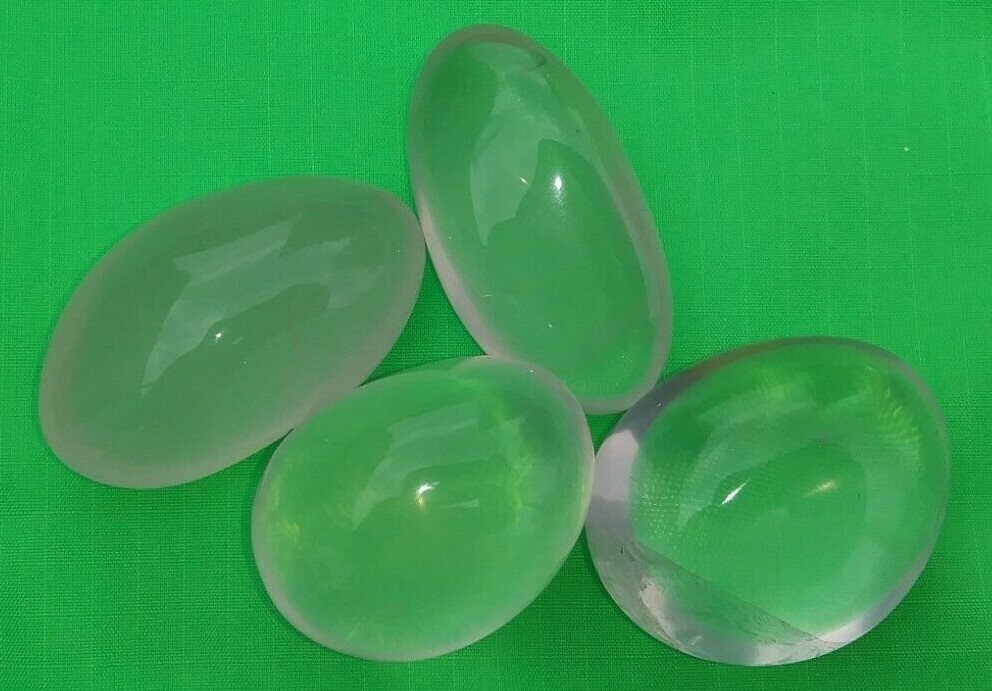1 Polished Girasol Quartz Gallet 1-1/4″ -1-5/8″ Very Good – A Grade Madagascar