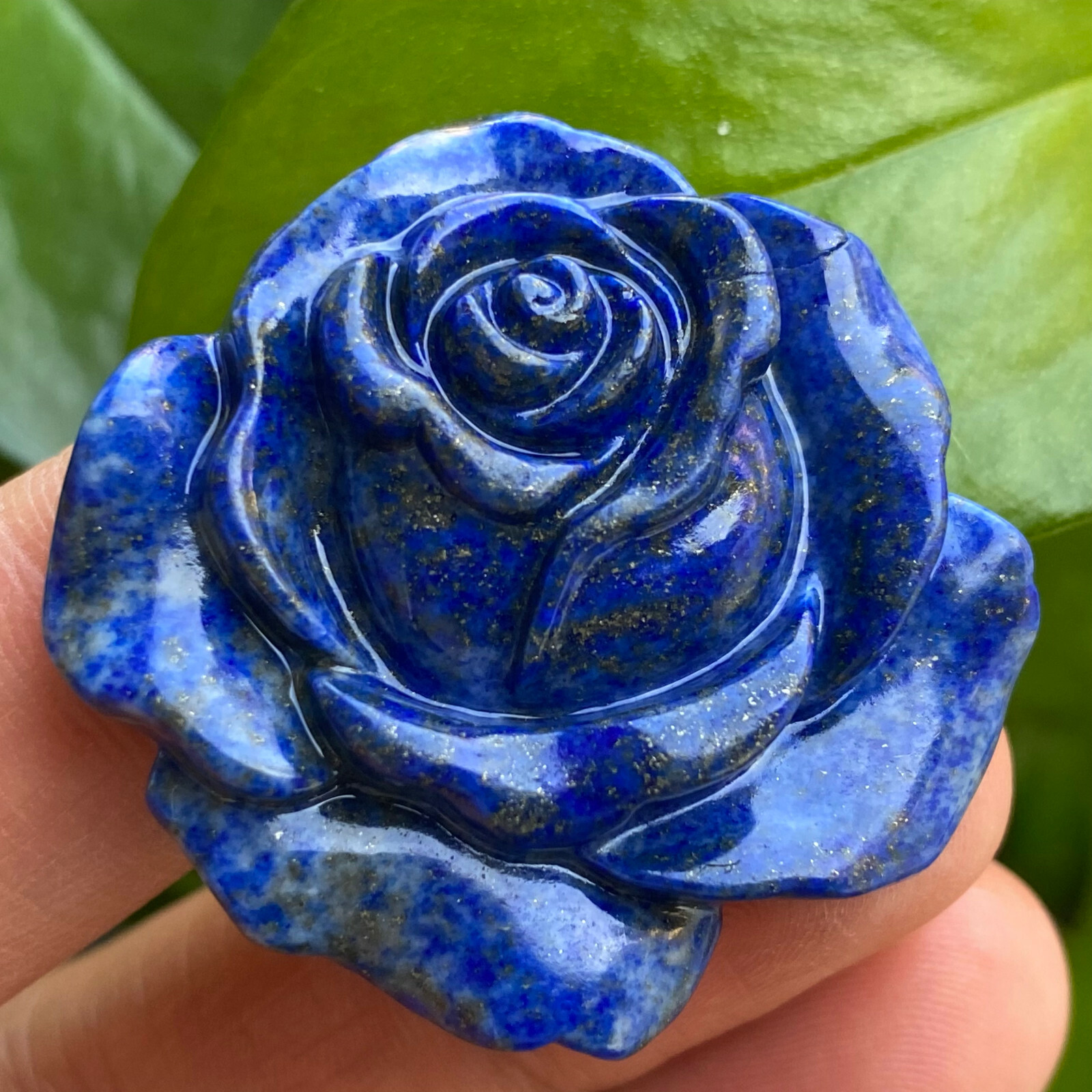 TOP  1PC Natural Lapis lazuli Quartz flowers skull hand carved reiki Healing