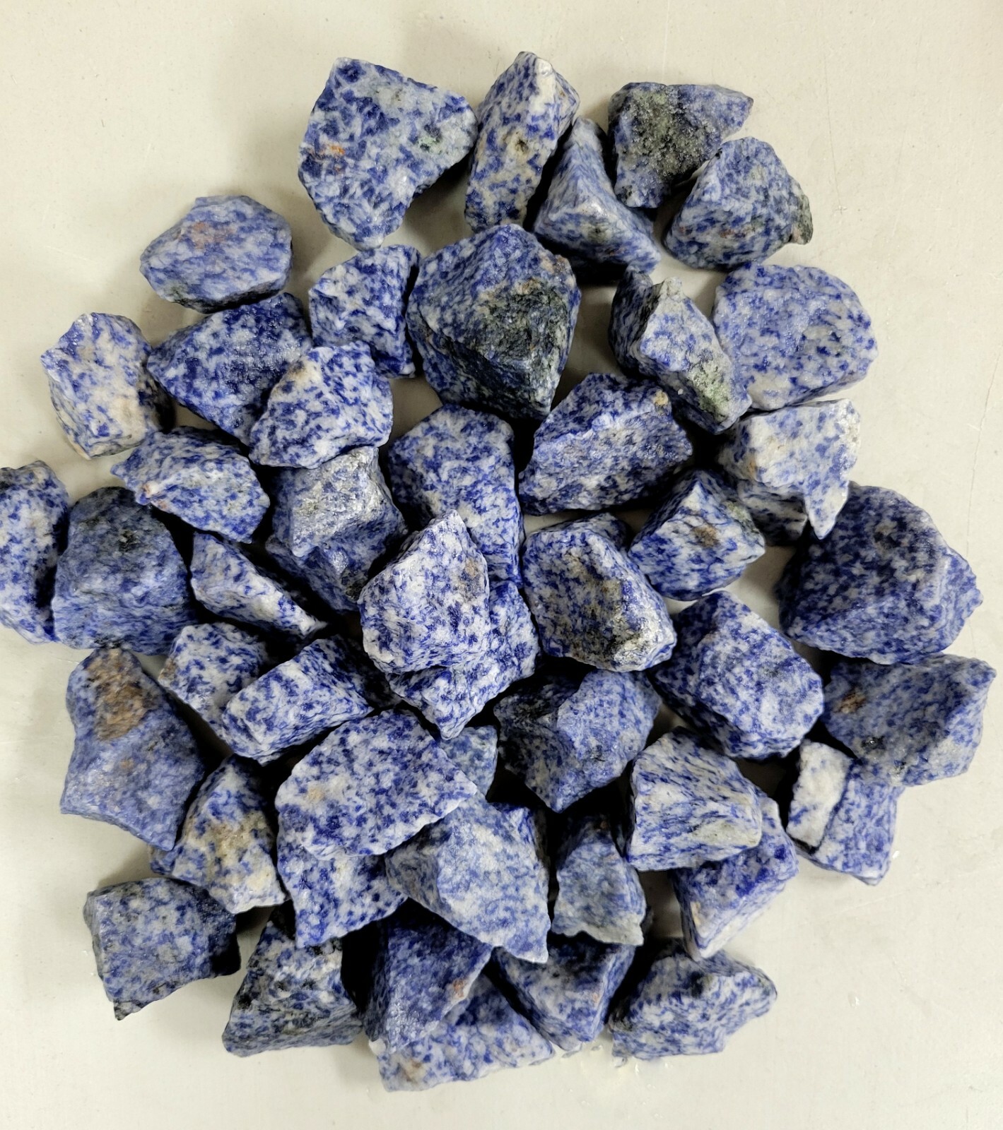 Blue Quartz Crystals AKA Sapphire Quartz – Bulk Rough Gemstones from Brazil