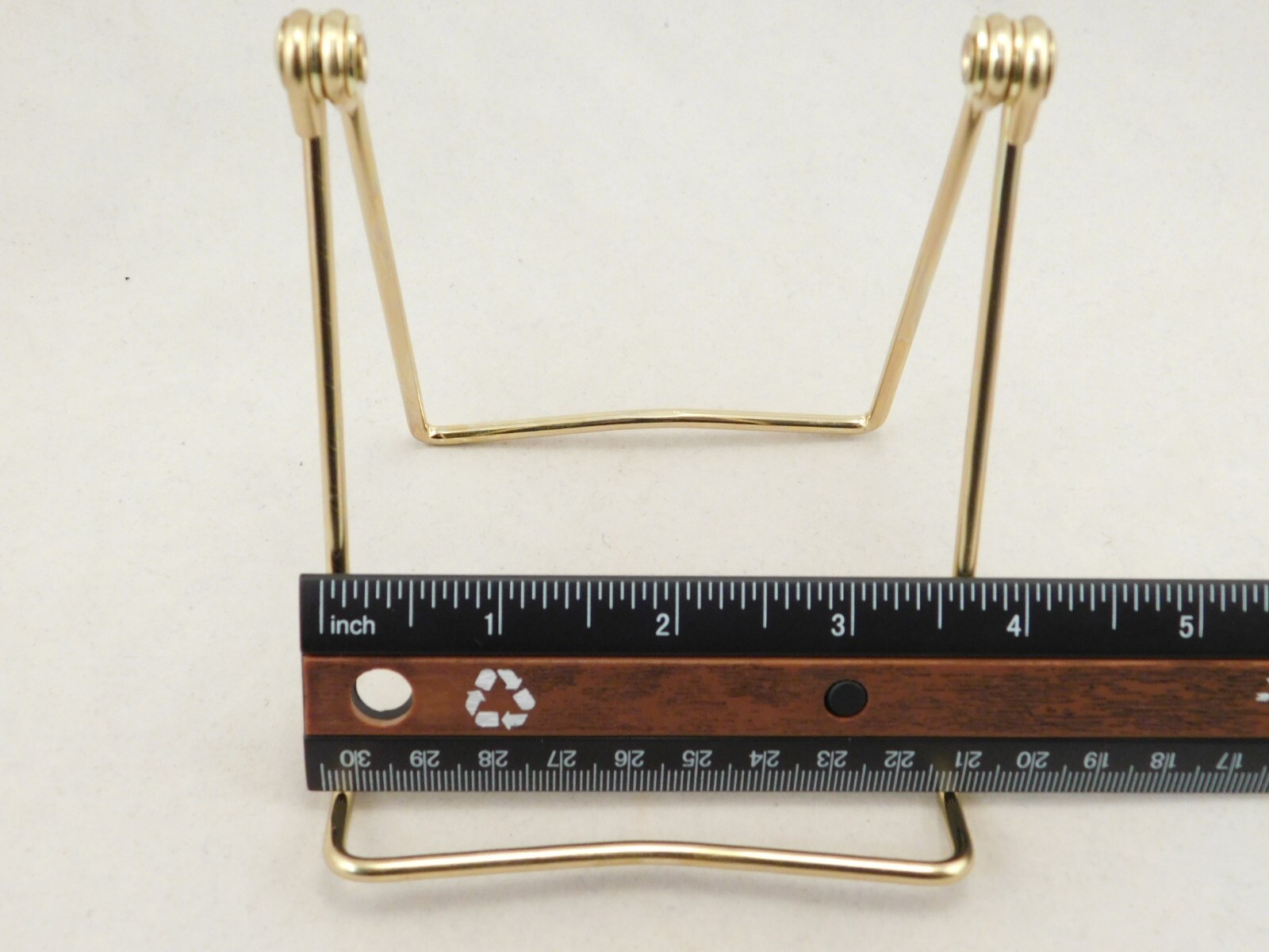 Easel Display Stand Gold Color Adjustable Medium Sized