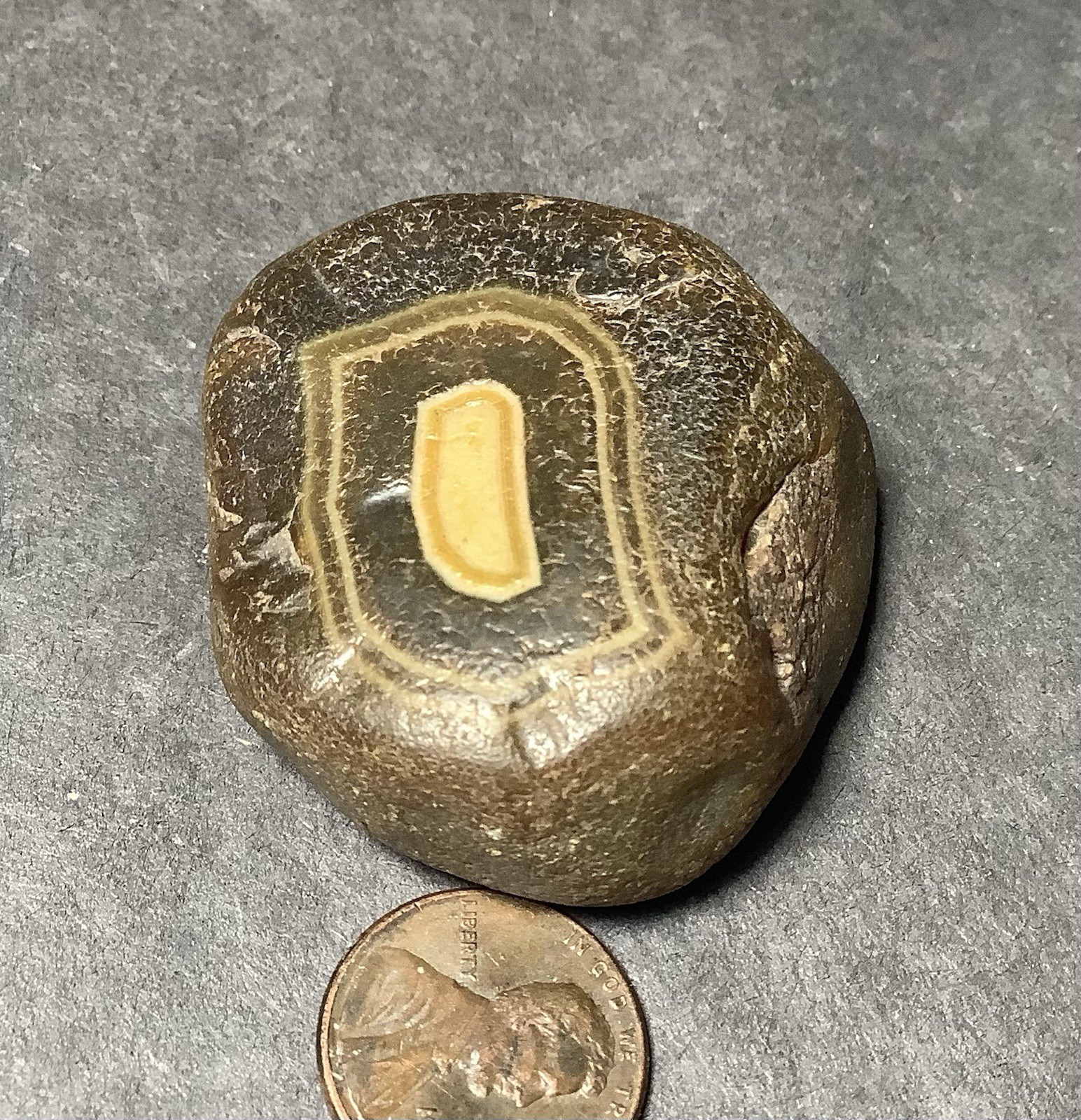 Black River Agate Specimen, All Natural, 35x35x15mm, 2.0oz #606