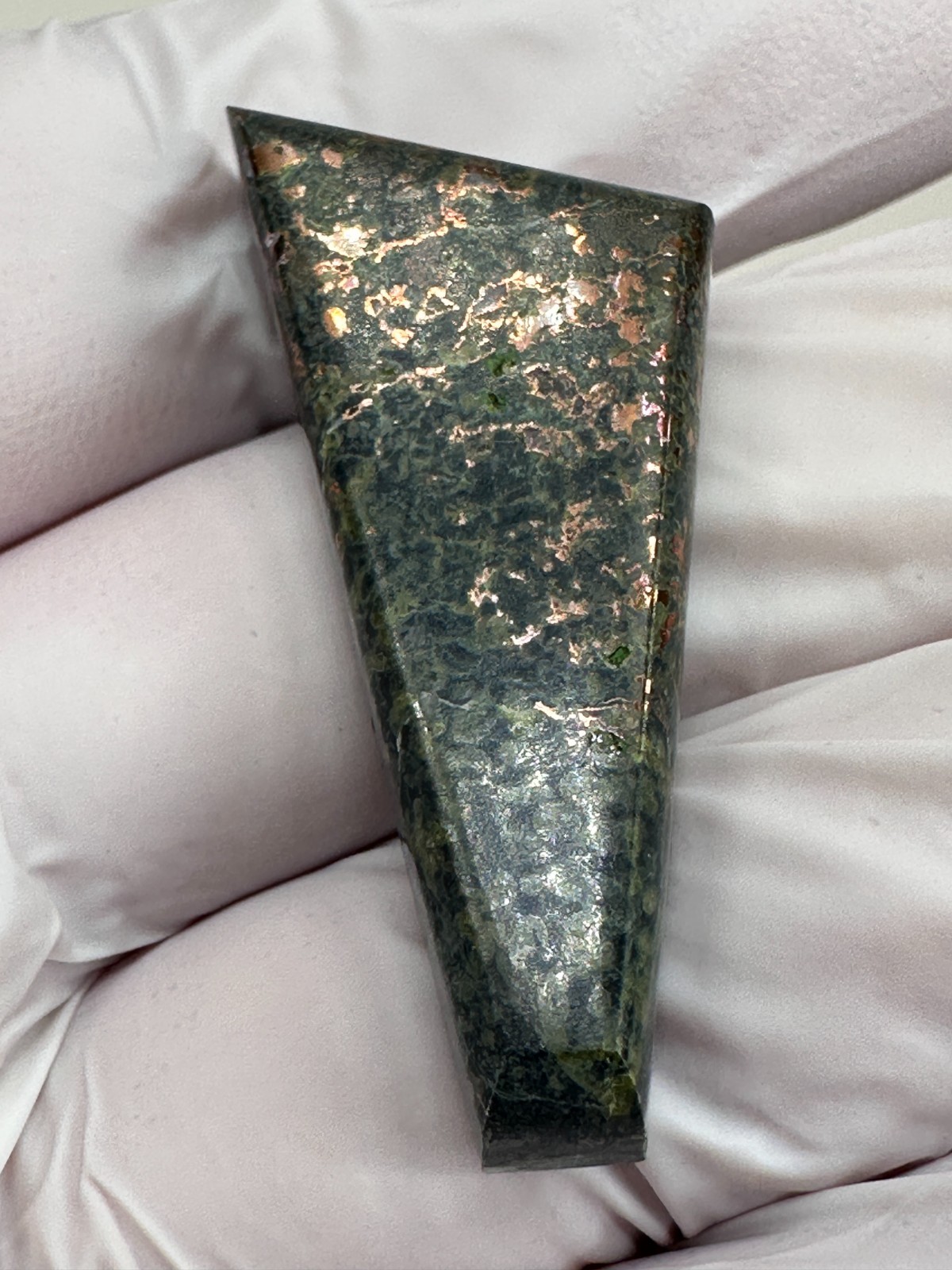 Beautiful ( 67 ct. ) Native Copper Cabochon from Houghton County, Michigan