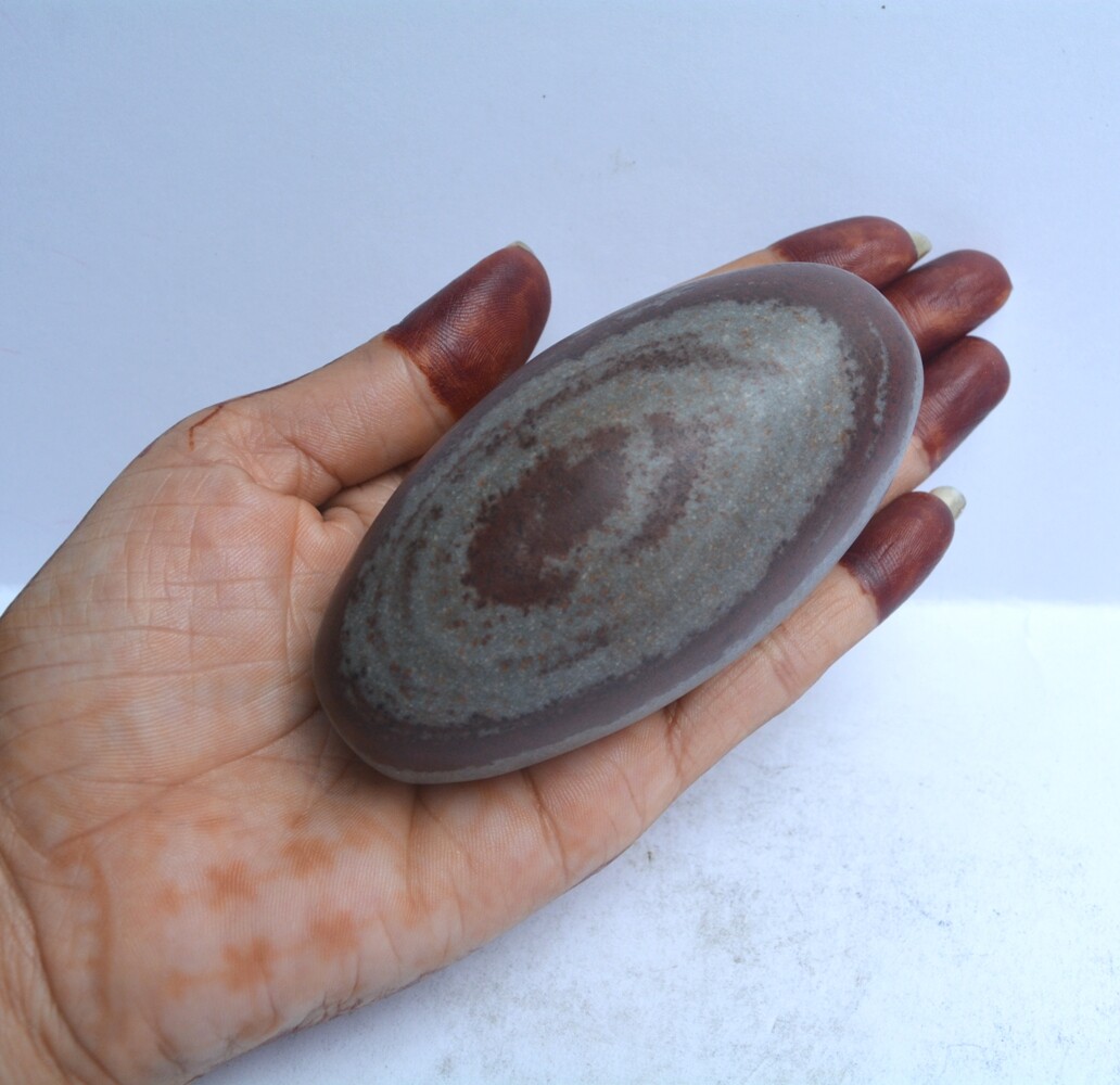 Set of 2 Shiva Lingam, Natural Shiva Lingam, Healing Shiva Lingam Stone~025