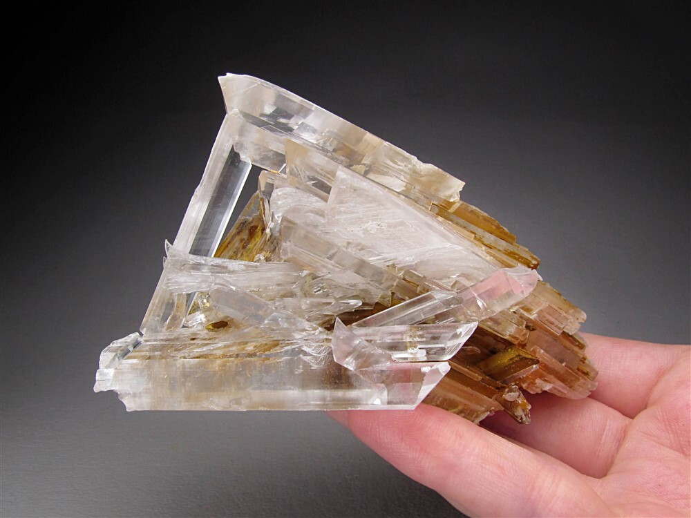 Gypsum var. Selenite Qinglong Mine Guizhou Province, China