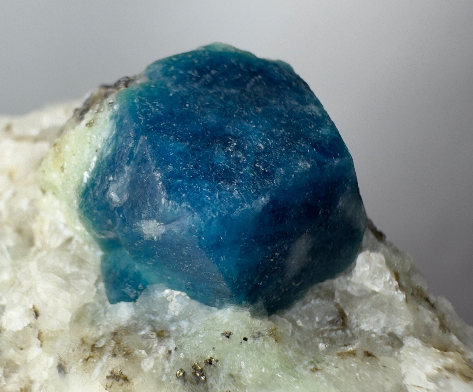 502 CT Natural Green Hauyne Crystals On Matrix From Badakhshan Afghanistan