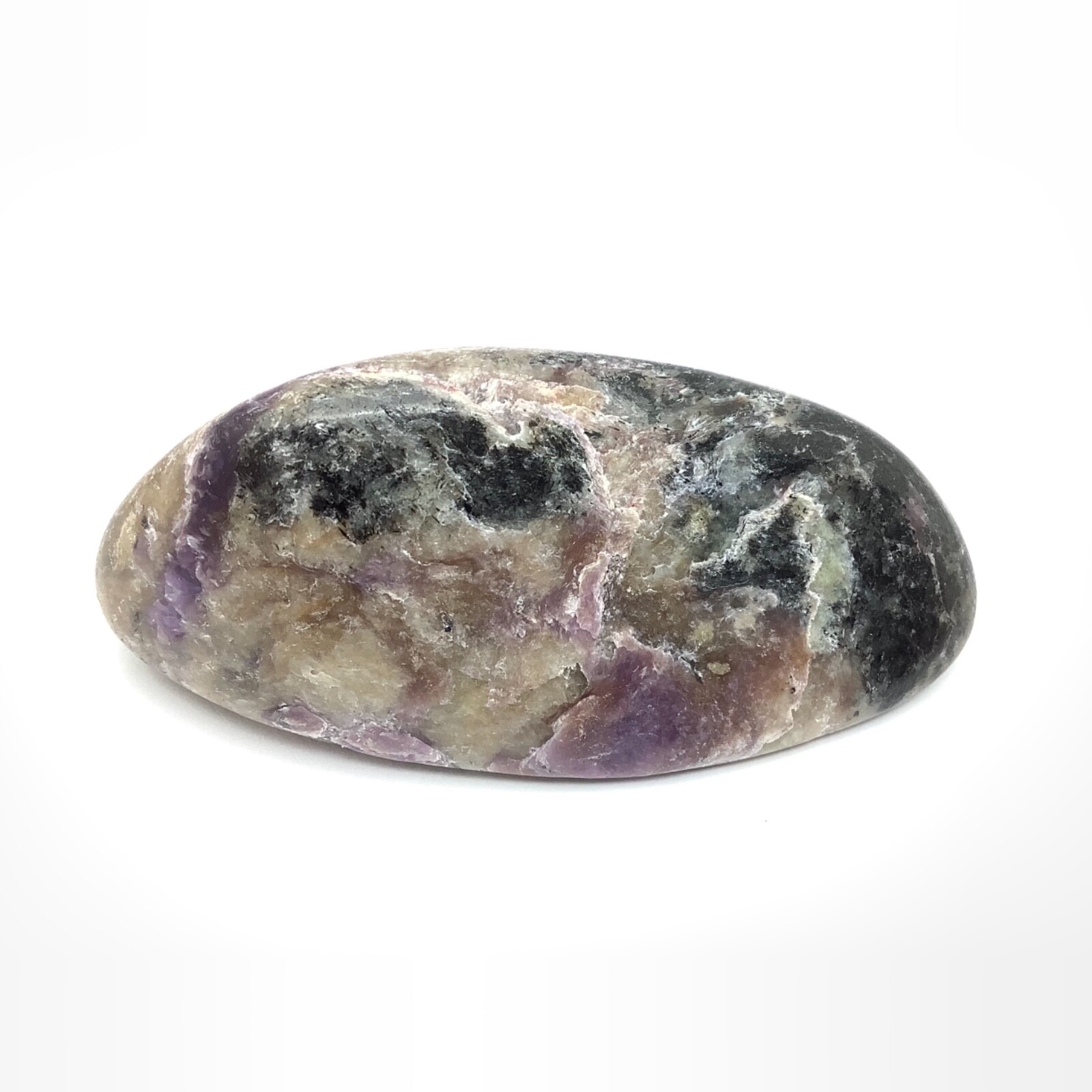 Charoite Pebble Purple Polished Gem Specimen Chara River Siberia #12