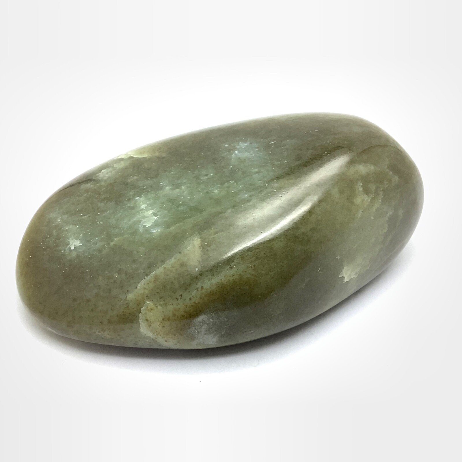 Siberian Jade Stone Honey Brown Vitim River Nephrite Jade Cobble Siberia #20
