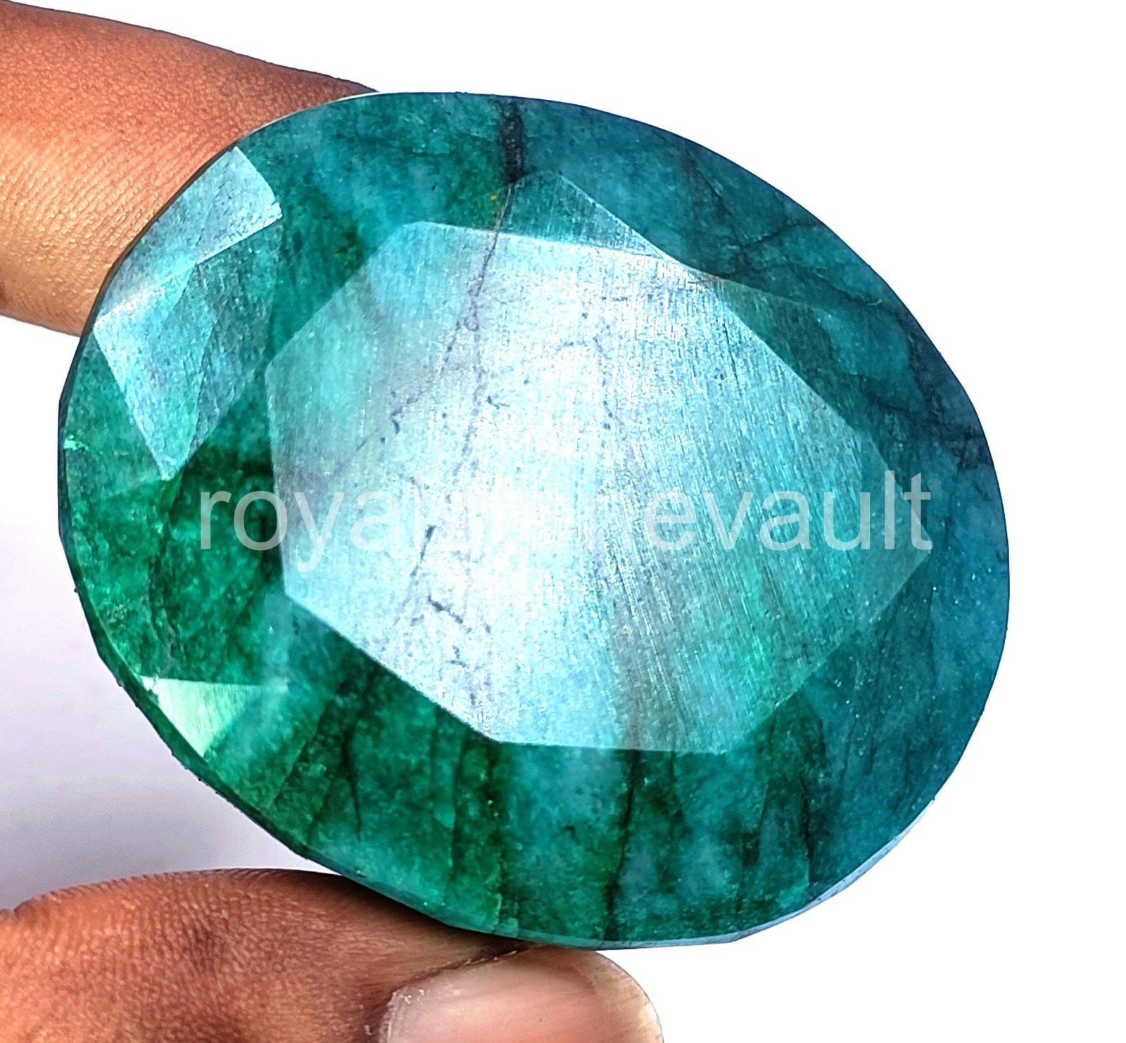339.00 Ct Oval Cut Natural Green Emerald IGL Certified Opaque Loose Gems 5AOI