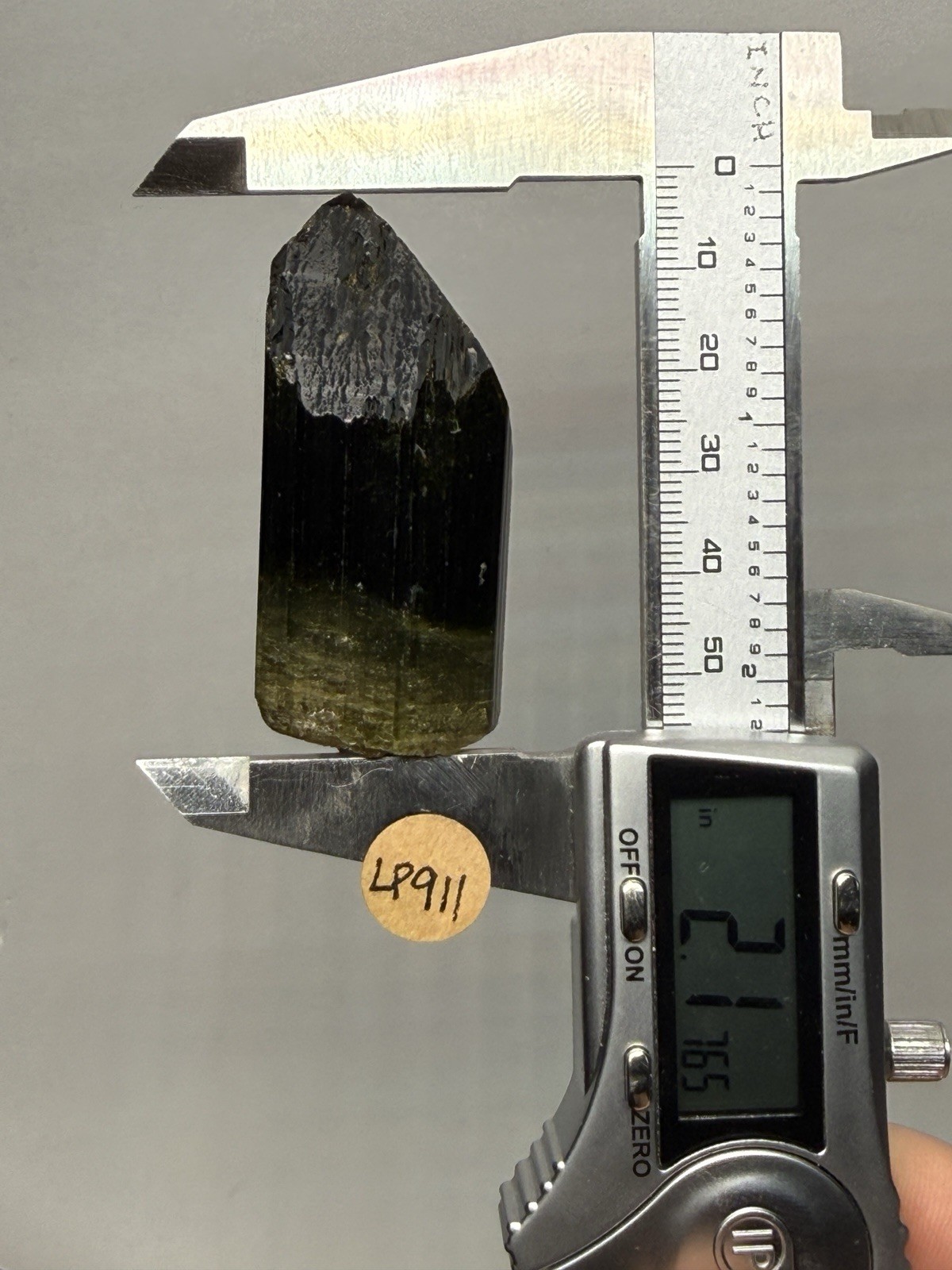 Naturally Faceted Green Tourmaline Gemstone Mineral Specimen | Pakistan