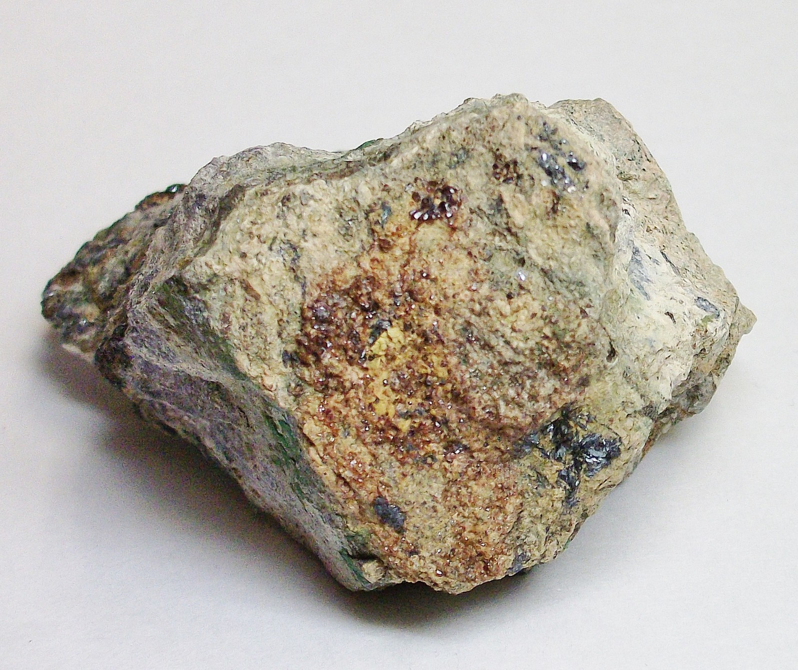 Specular Hematite, Magnetite & Grossular- Hummelstown, Dauphin Co., Pennsylvania