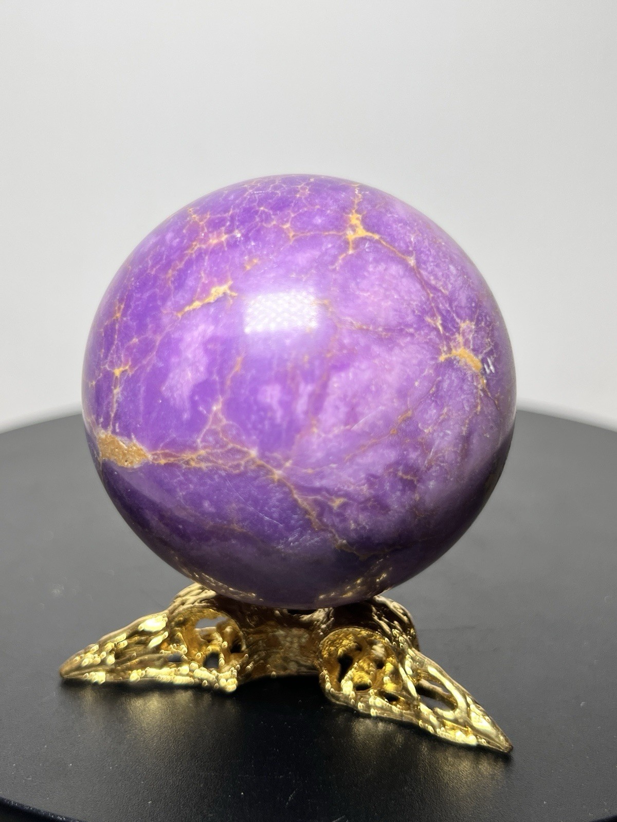 Phosphosiderite Sphere w/holder 59mm