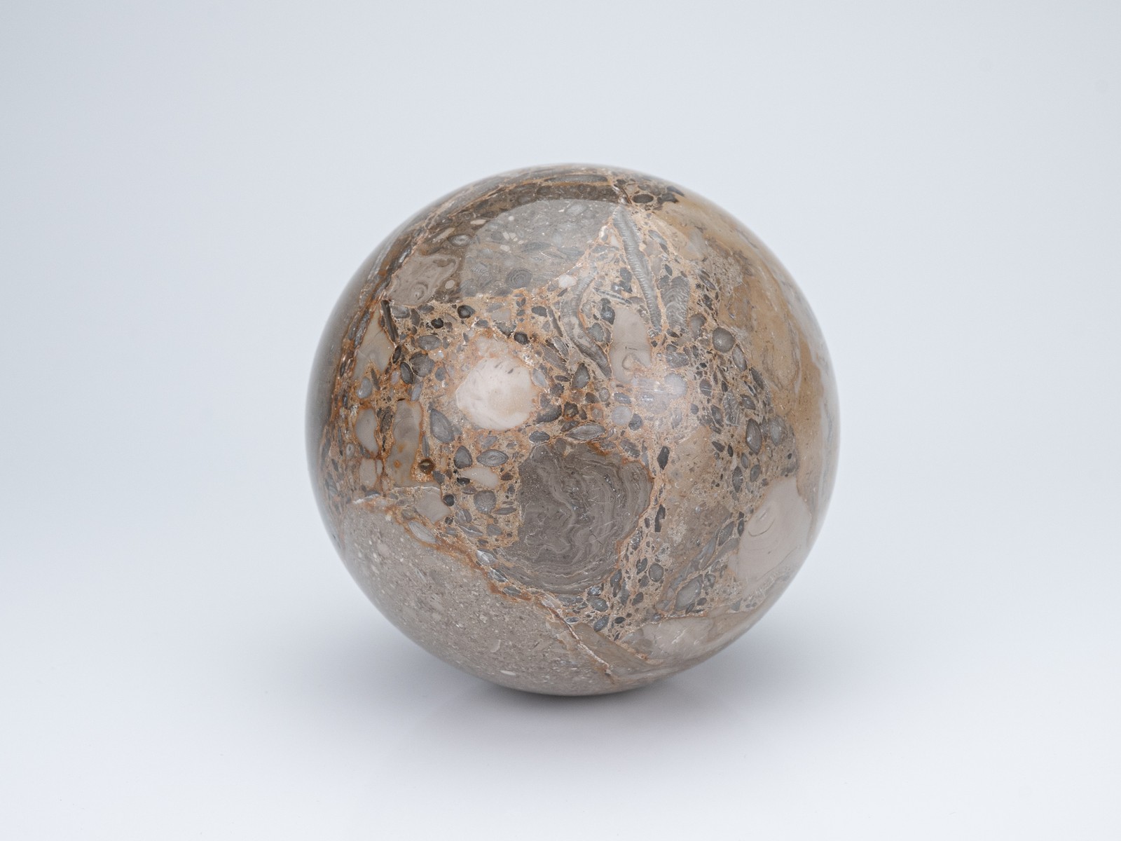 Polished Pakistan Jasper Agate Marble 3″ Sphere Decorative Stone Ball