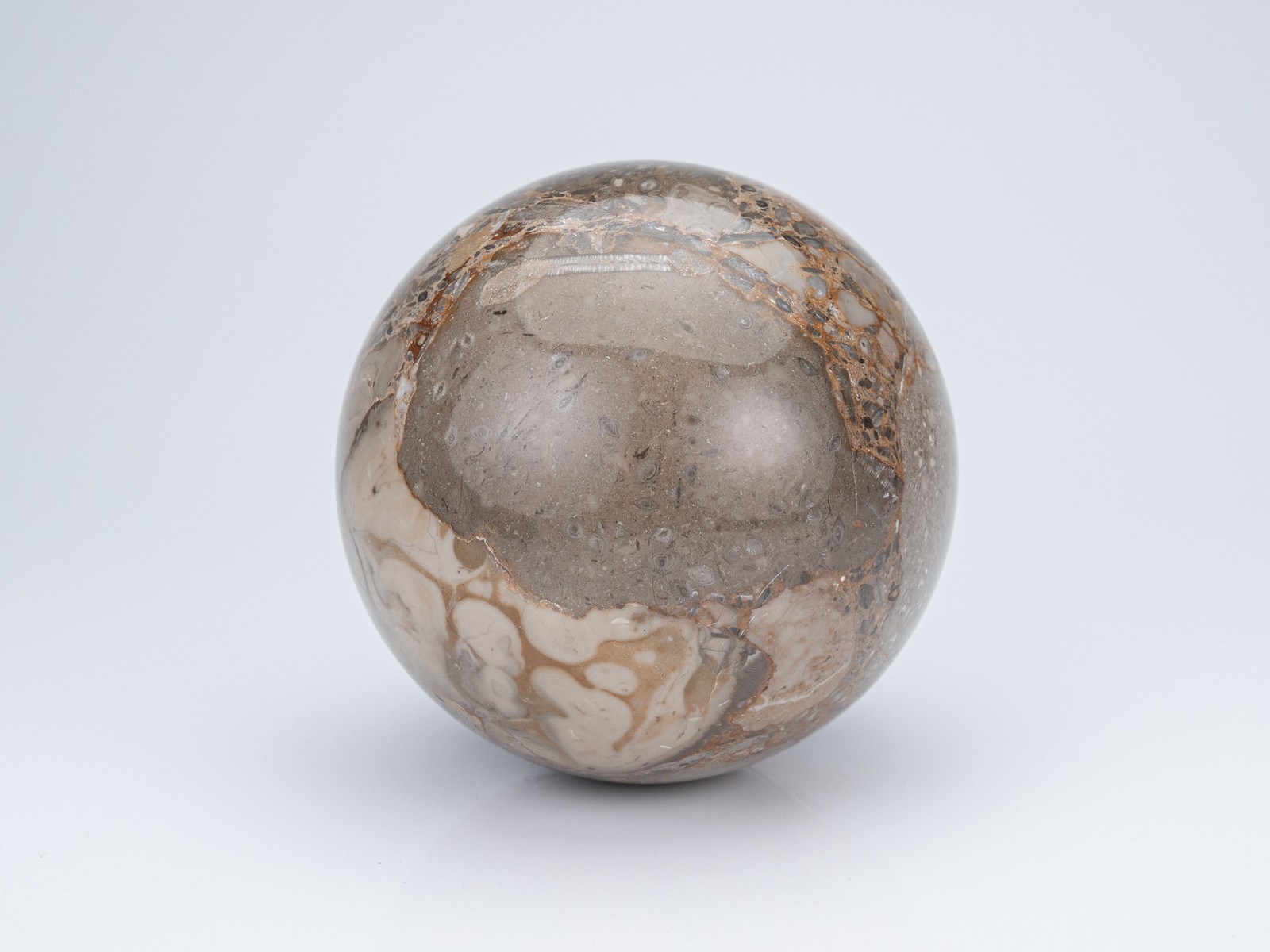 Polished Pakistan Jasper Agate Marble 3″ Sphere Decorative Stone Ball