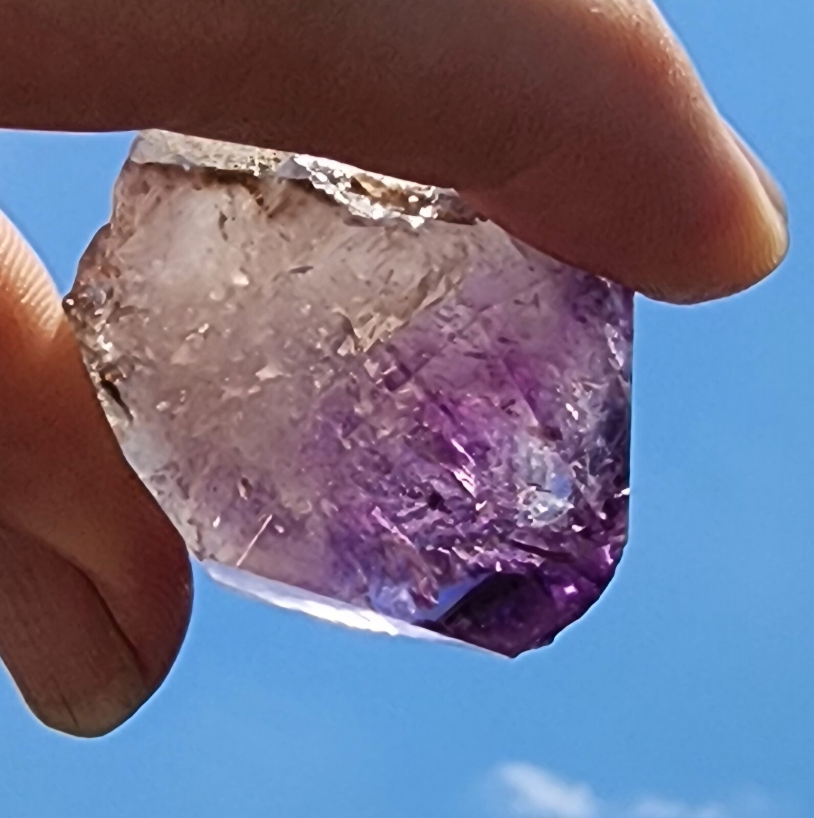 A CHOICE Glassy Gemmy Purple Amethyst crystal from KEDON, Ural, Russia Siberia