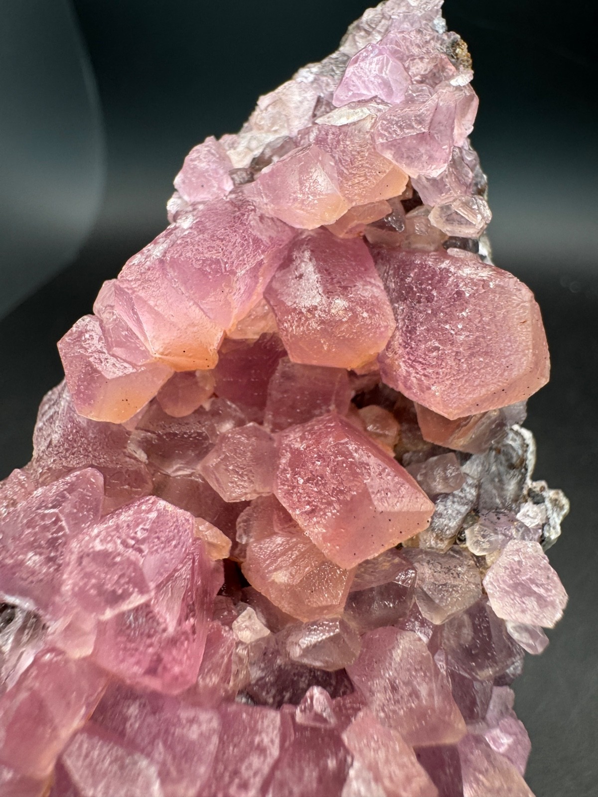 6869 HIGH QUALITY, Huge, Gemmy Cobaltoan Calcite Crystals Morocco 195g