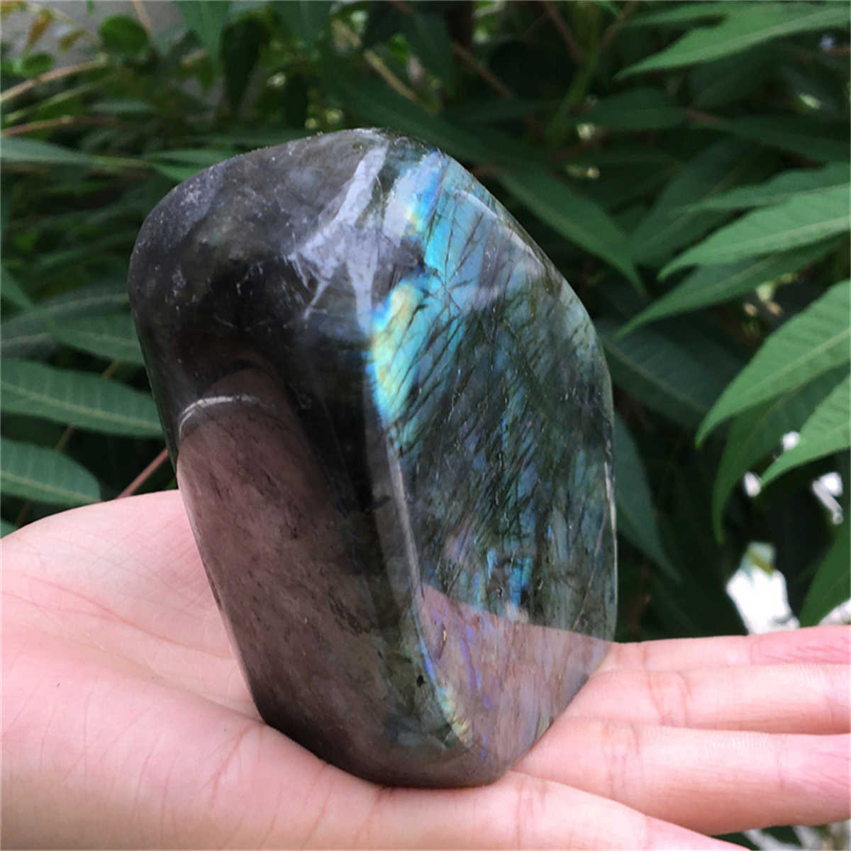 620g Natural Labradorite Mineral Quartz Crystal Mineral Reiki healing